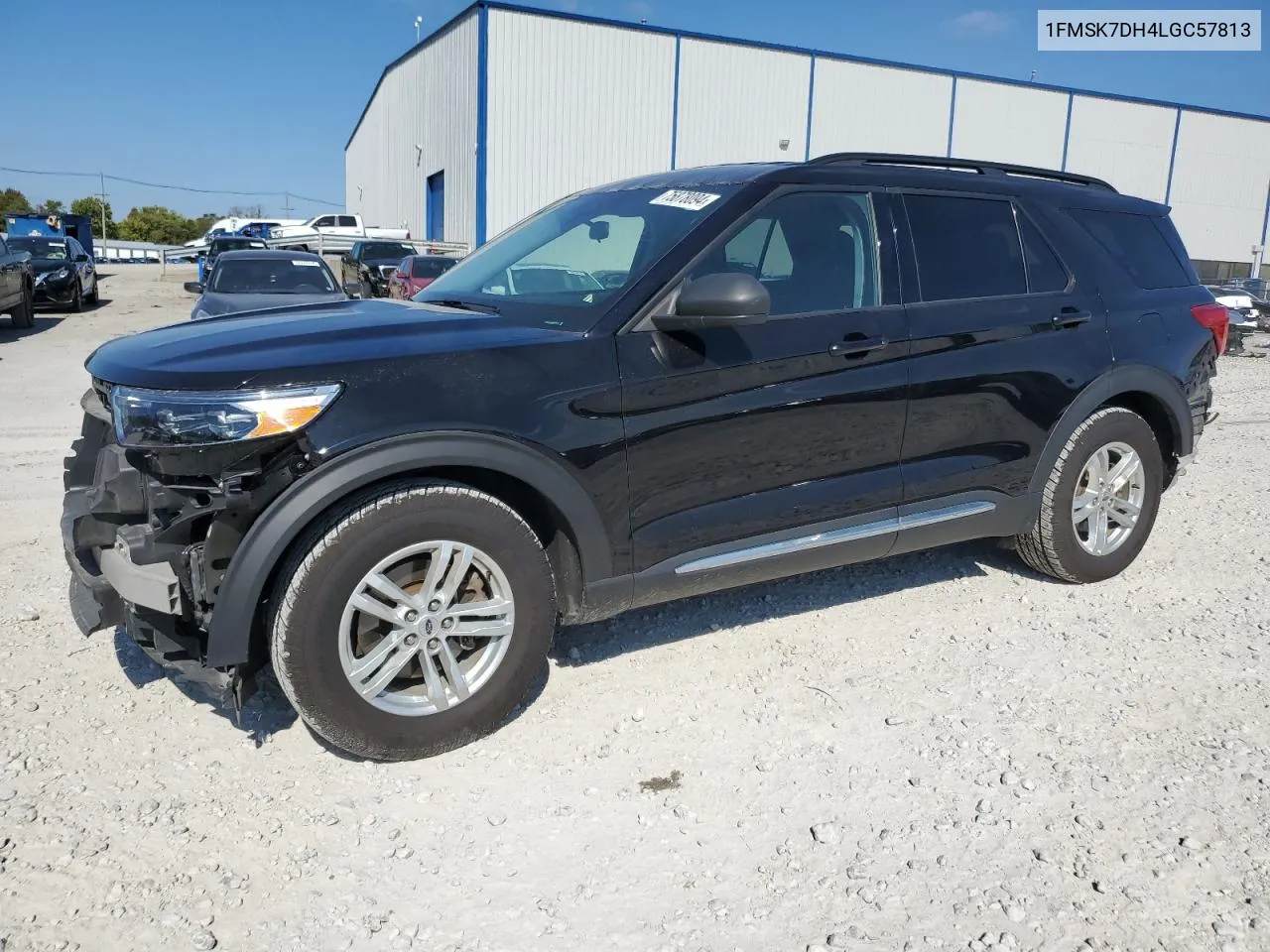 2020 Ford Explorer Xlt VIN: 1FMSK7DH4LGC57813 Lot: 75878094