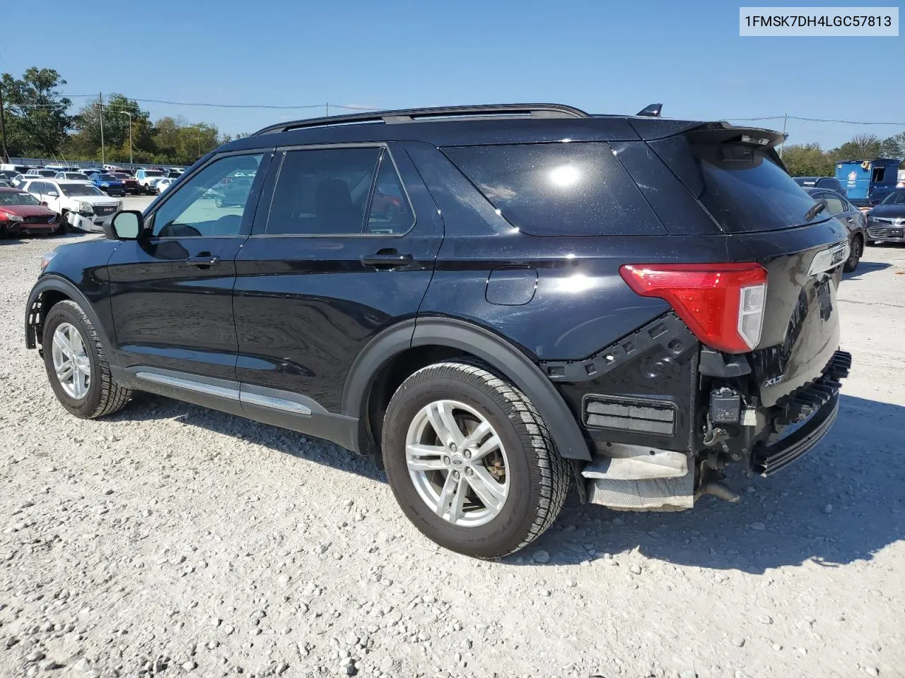 2020 Ford Explorer Xlt VIN: 1FMSK7DH4LGC57813 Lot: 75878094