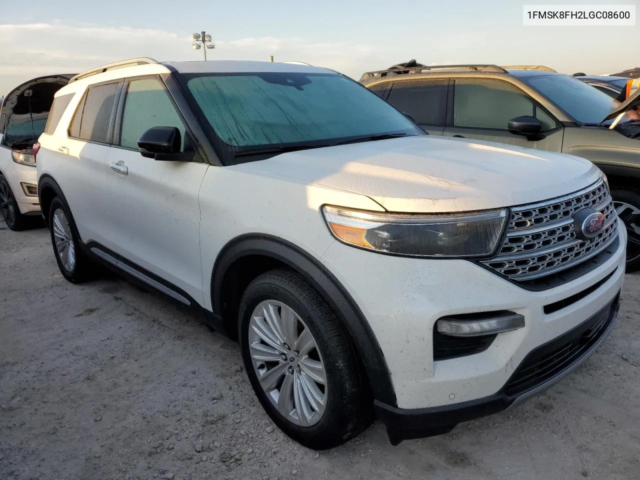 2020 Ford Explorer Limited VIN: 1FMSK8FH2LGC08600 Lot: 76067714