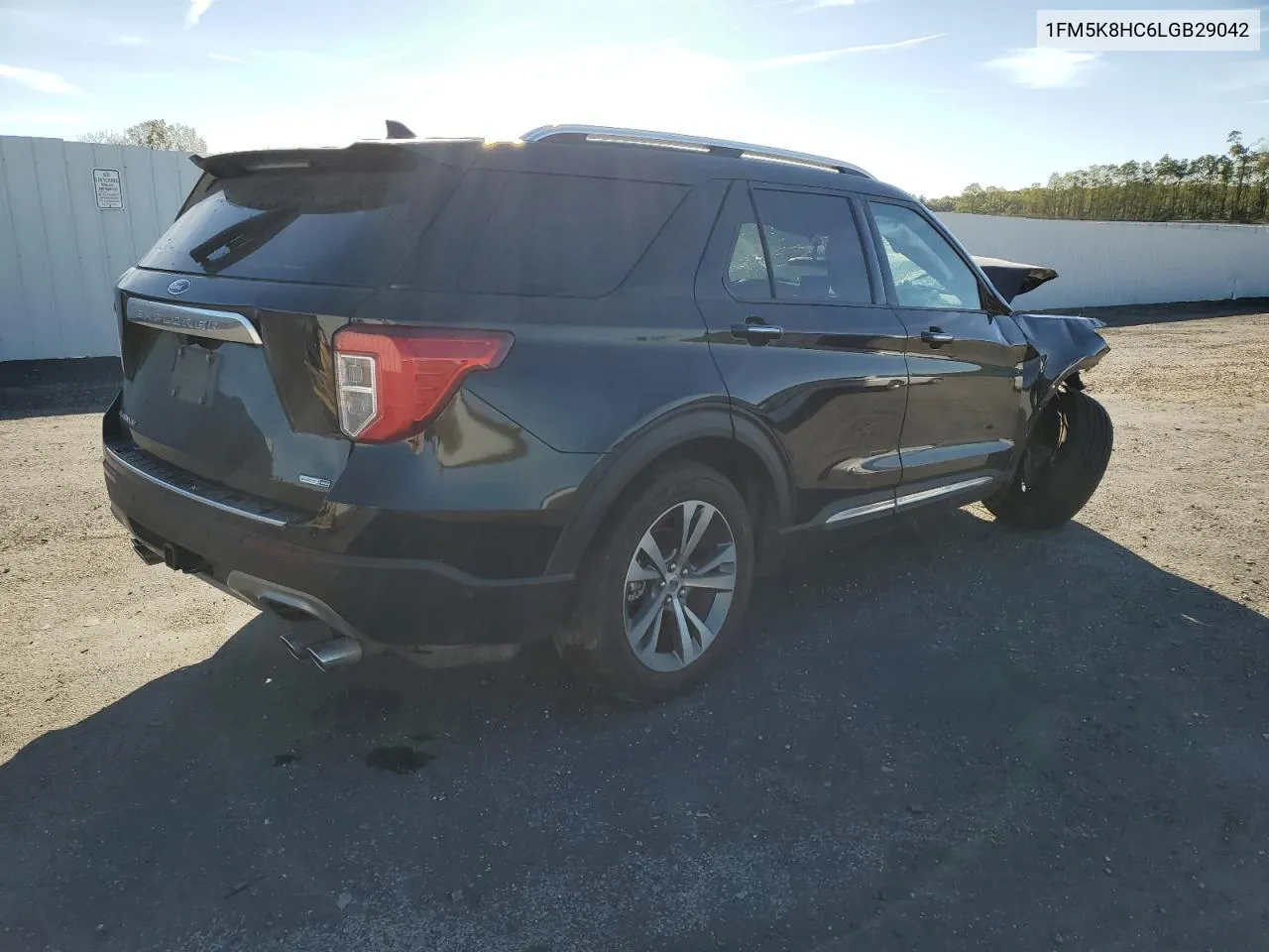 2020 Ford Explorer Platinum VIN: 1FM5K8HC6LGB29042 Lot: 76128114