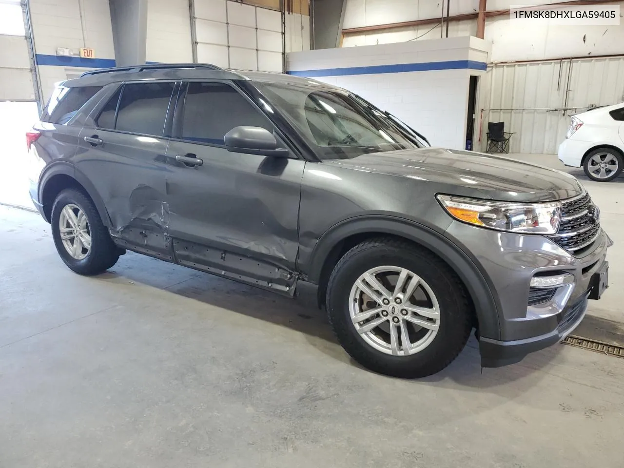 2020 Ford Explorer Xlt VIN: 1FMSK8DHXLGA59405 Lot: 76207114