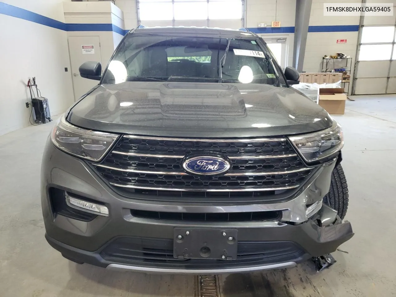 2020 Ford Explorer Xlt VIN: 1FMSK8DHXLGA59405 Lot: 76207114