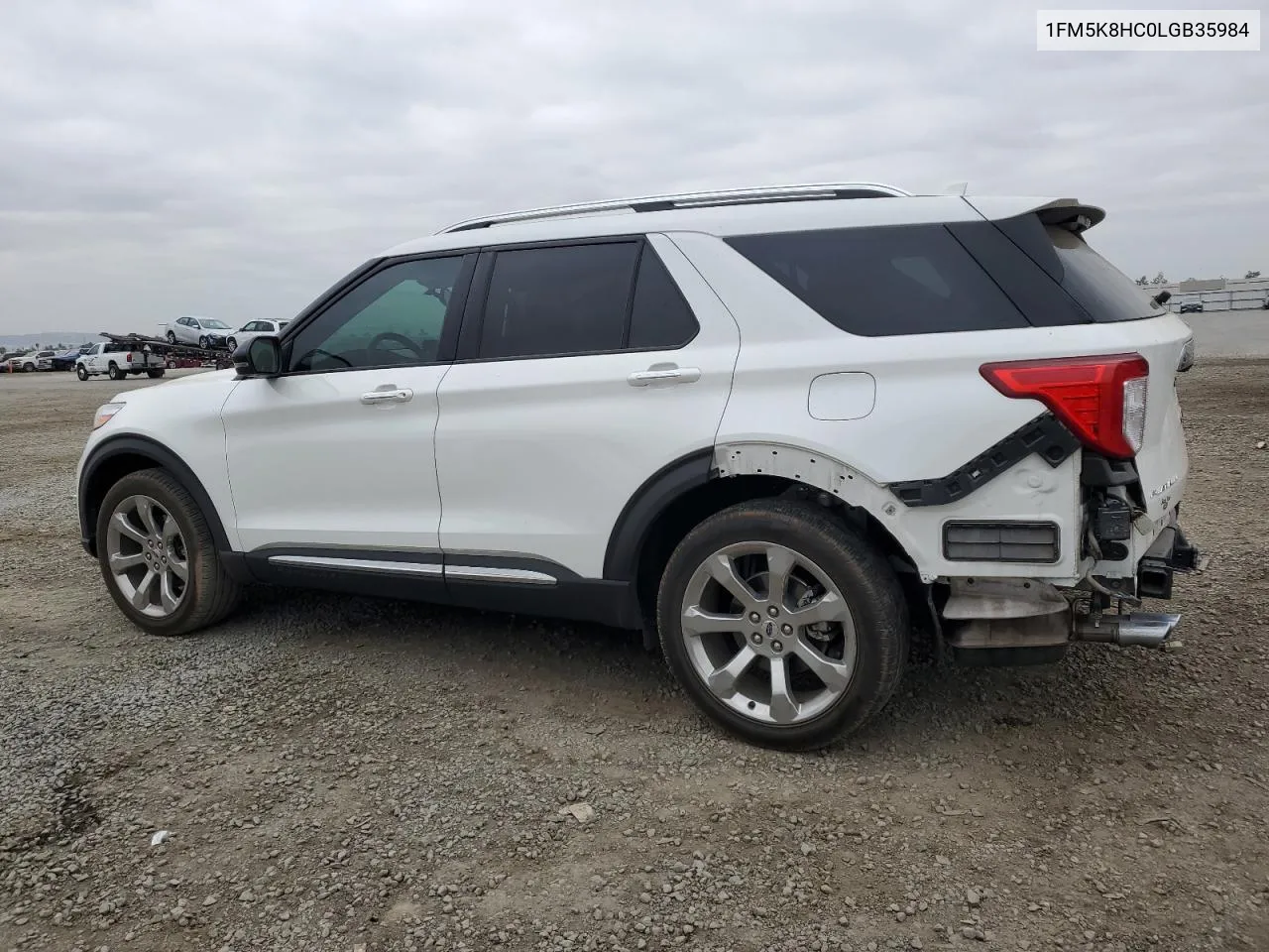 2020 Ford Explorer Platinum VIN: 1FM5K8HC0LGB35984 Lot: 76268784