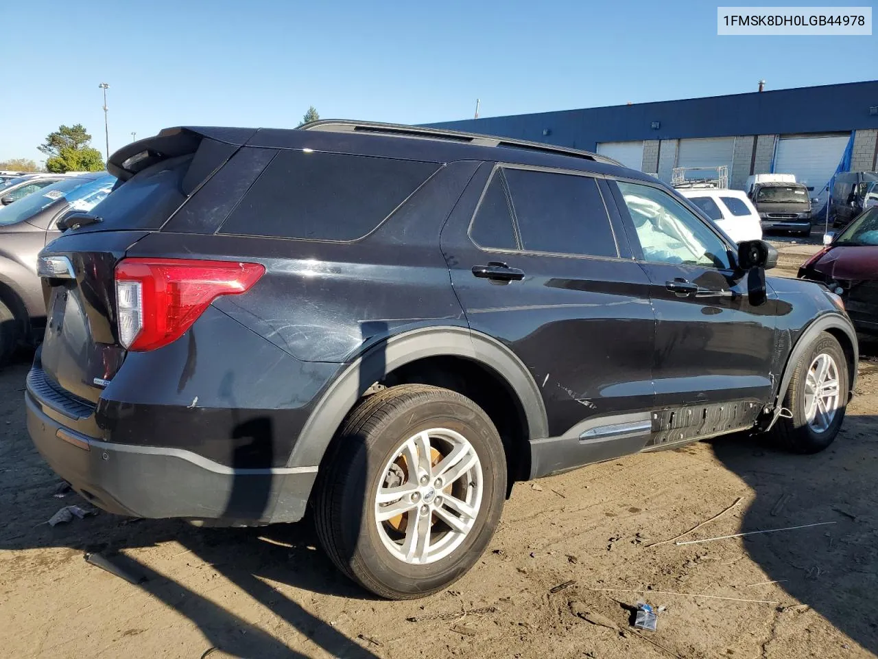 2020 Ford Explorer Xlt VIN: 1FMSK8DH0LGB44978 Lot: 76272064