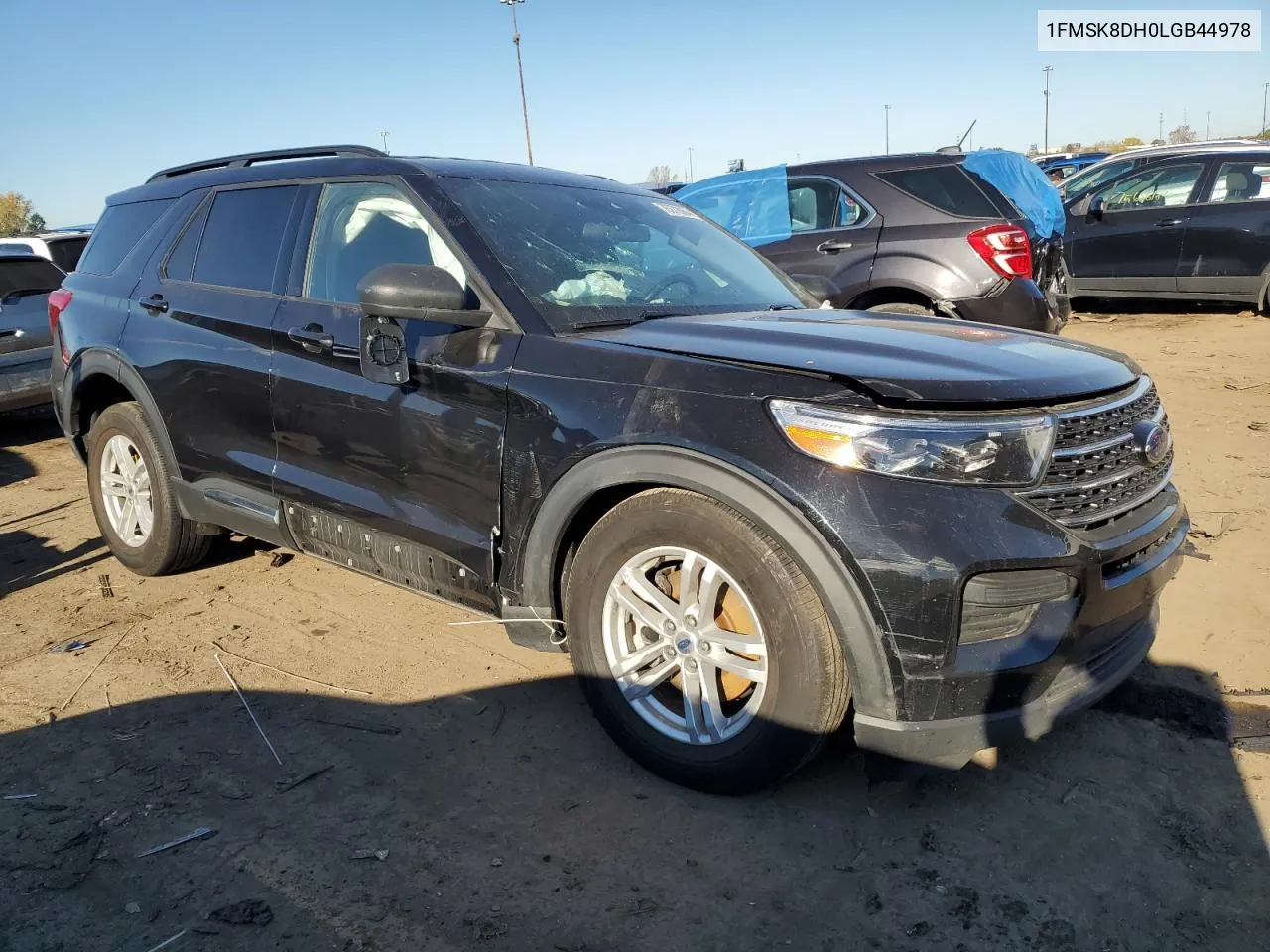 2020 Ford Explorer Xlt VIN: 1FMSK8DH0LGB44978 Lot: 76272064