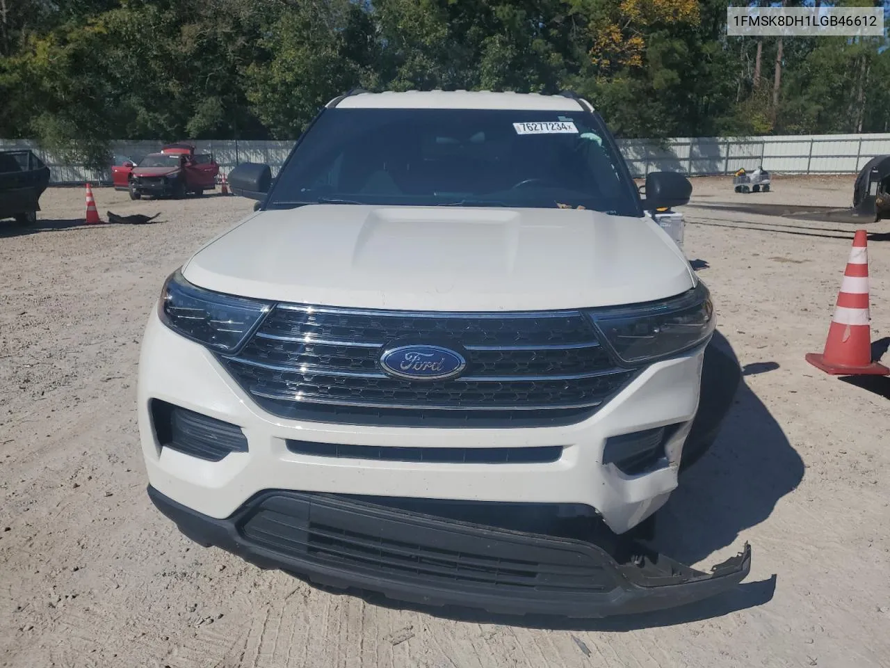 2020 Ford Explorer Xlt VIN: 1FMSK8DH1LGB46612 Lot: 76277234