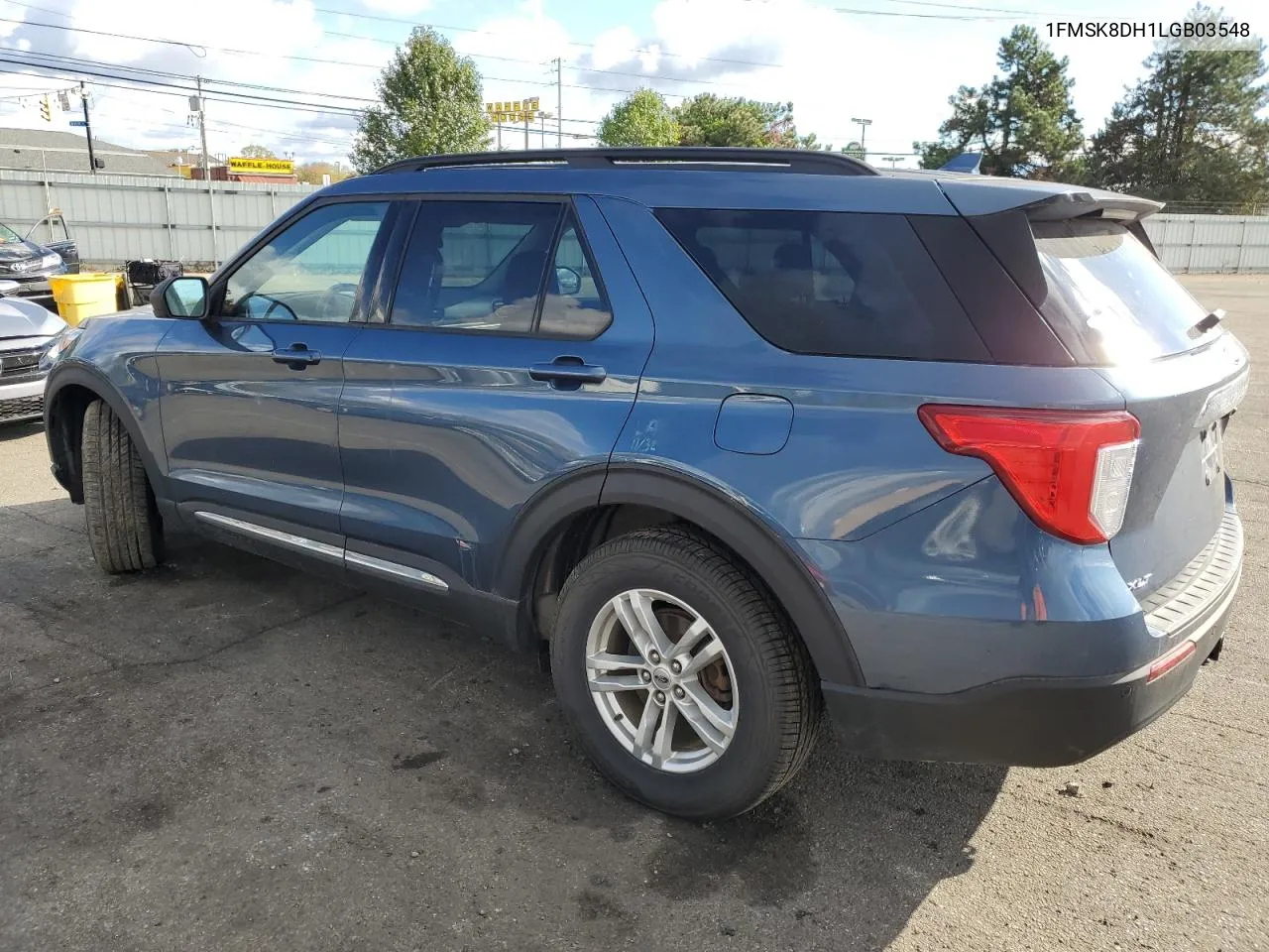 2020 Ford Explorer Xlt VIN: 1FMSK8DH1LGB03548 Lot: 76336774