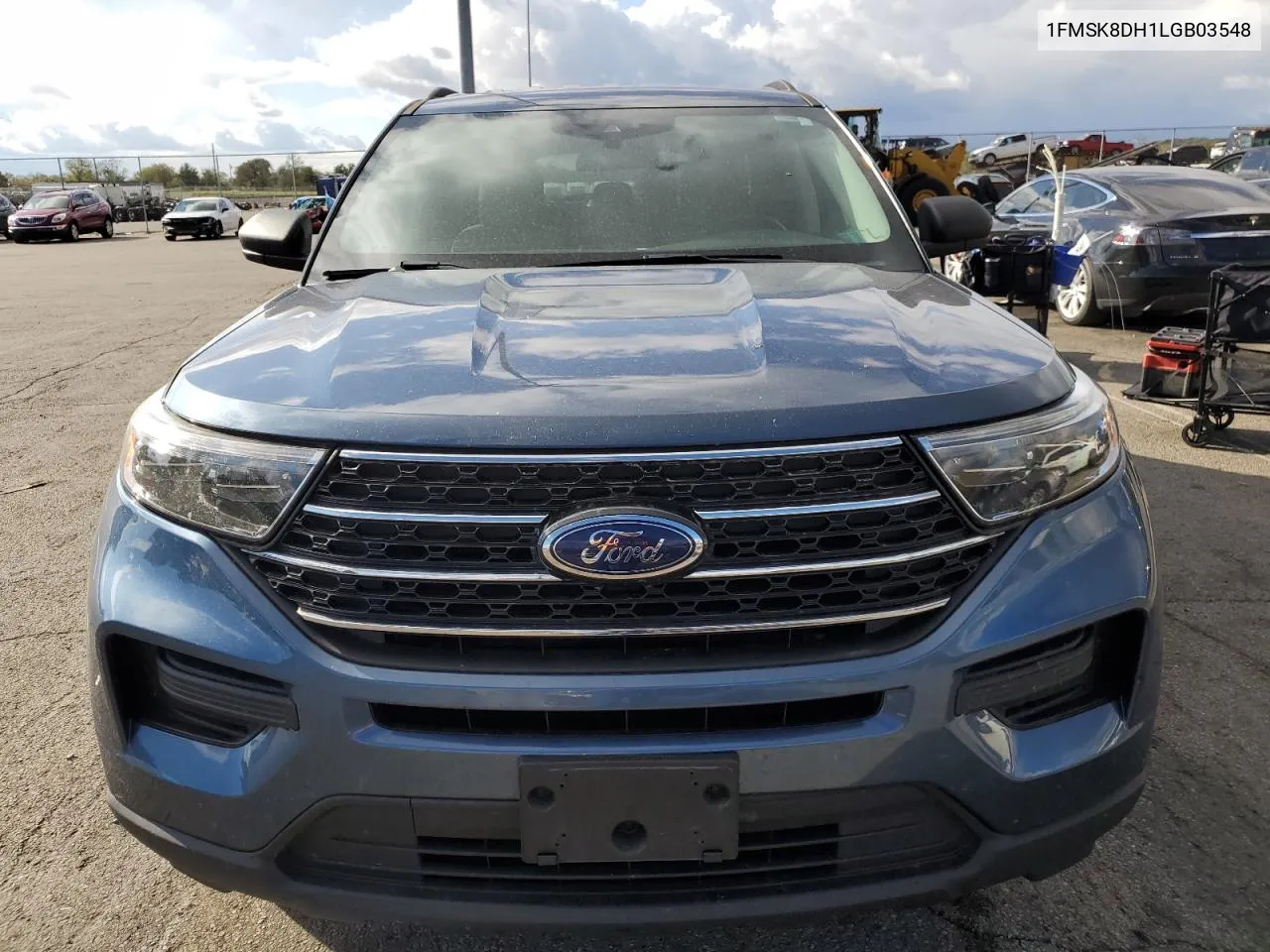 2020 Ford Explorer Xlt VIN: 1FMSK8DH1LGB03548 Lot: 76336774