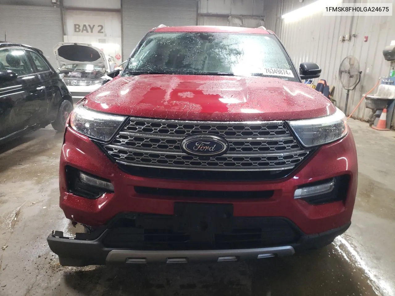 2020 Ford Explorer Limited VIN: 1FMSK8FH0LGA24675 Lot: 76349874