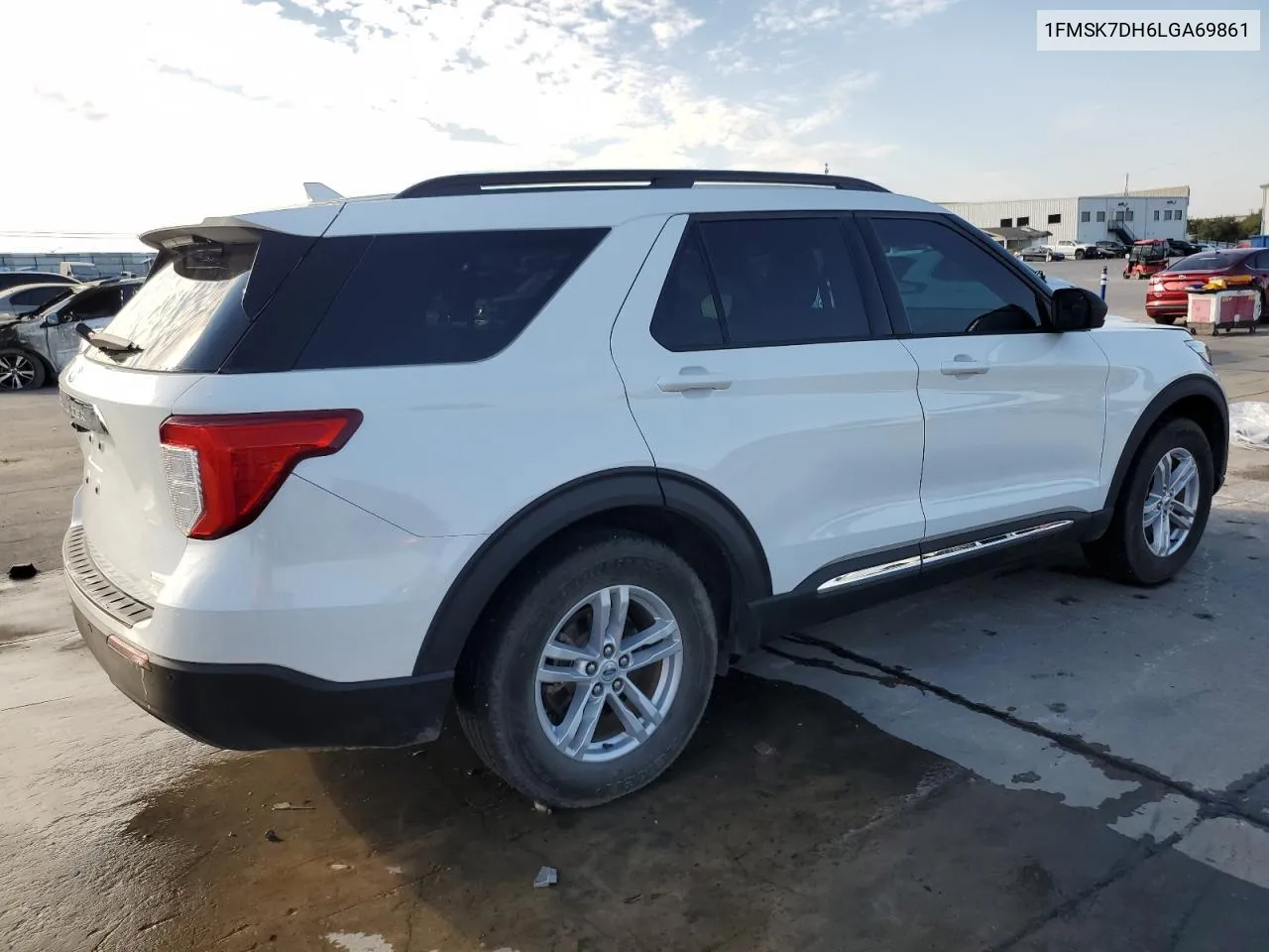 2020 Ford Explorer Xlt VIN: 1FMSK7DH6LGA69861 Lot: 76488694