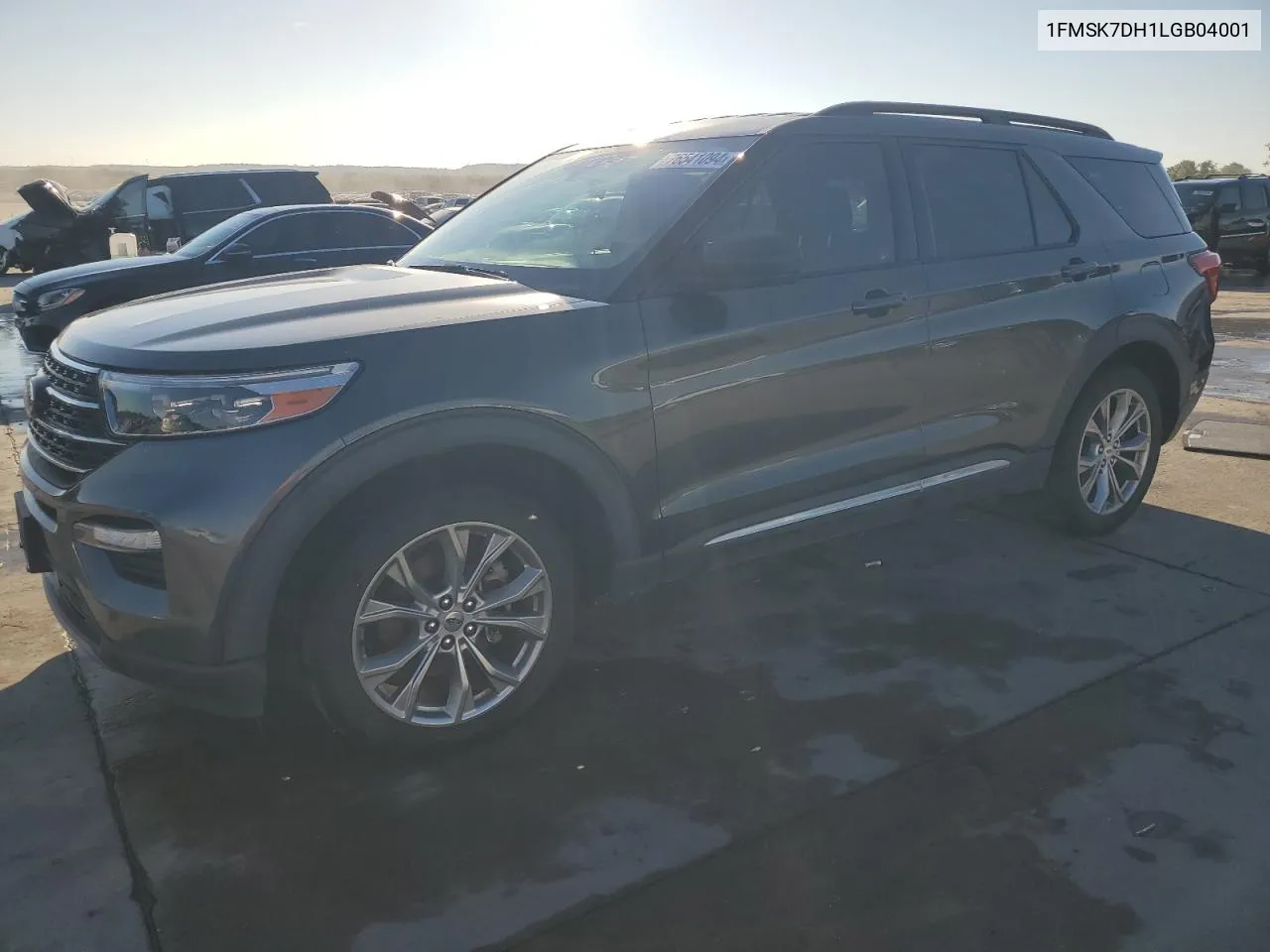 2020 Ford Explorer Xlt VIN: 1FMSK7DH1LGB04001 Lot: 76541094