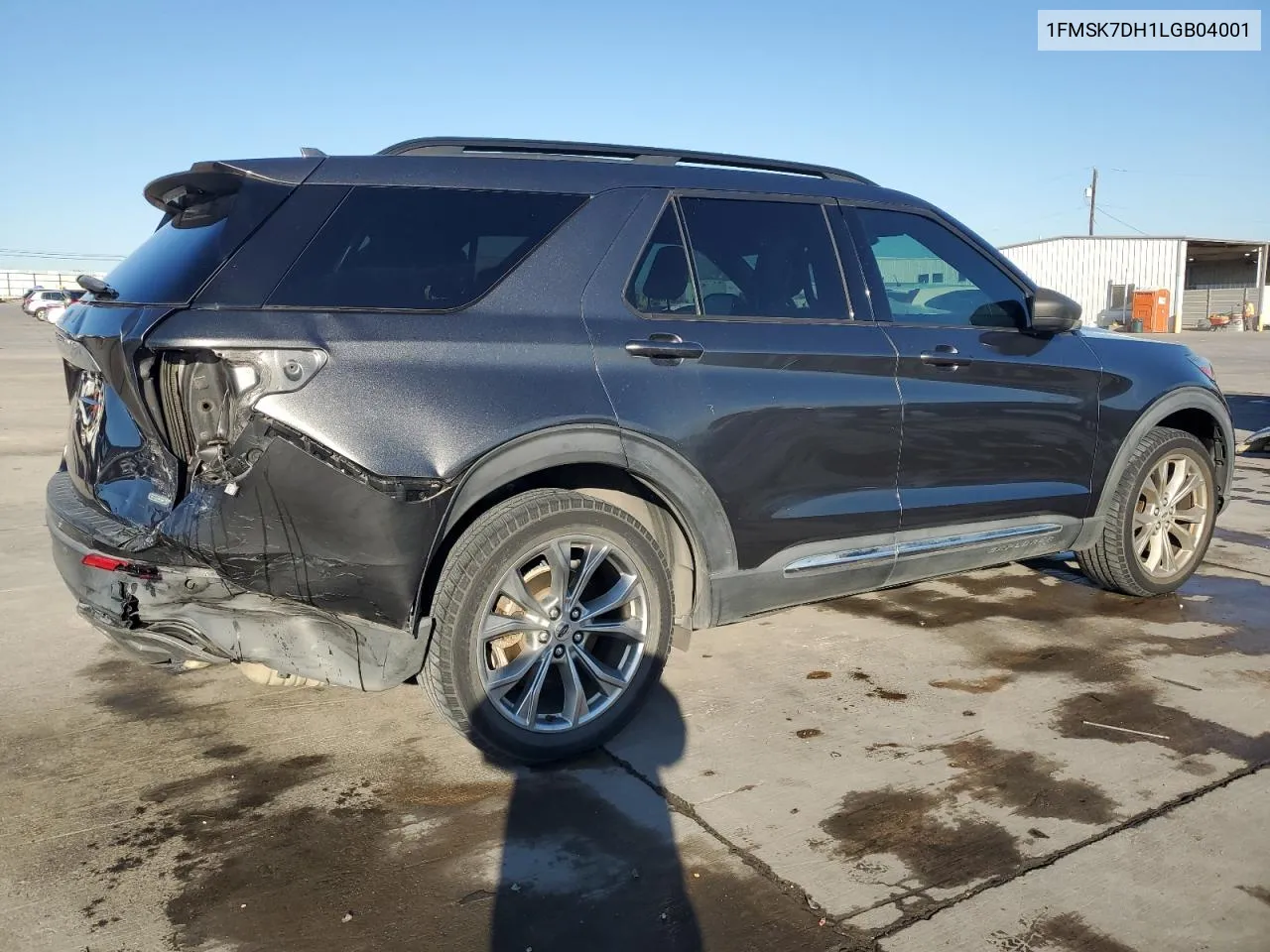 2020 Ford Explorer Xlt VIN: 1FMSK7DH1LGB04001 Lot: 76541094