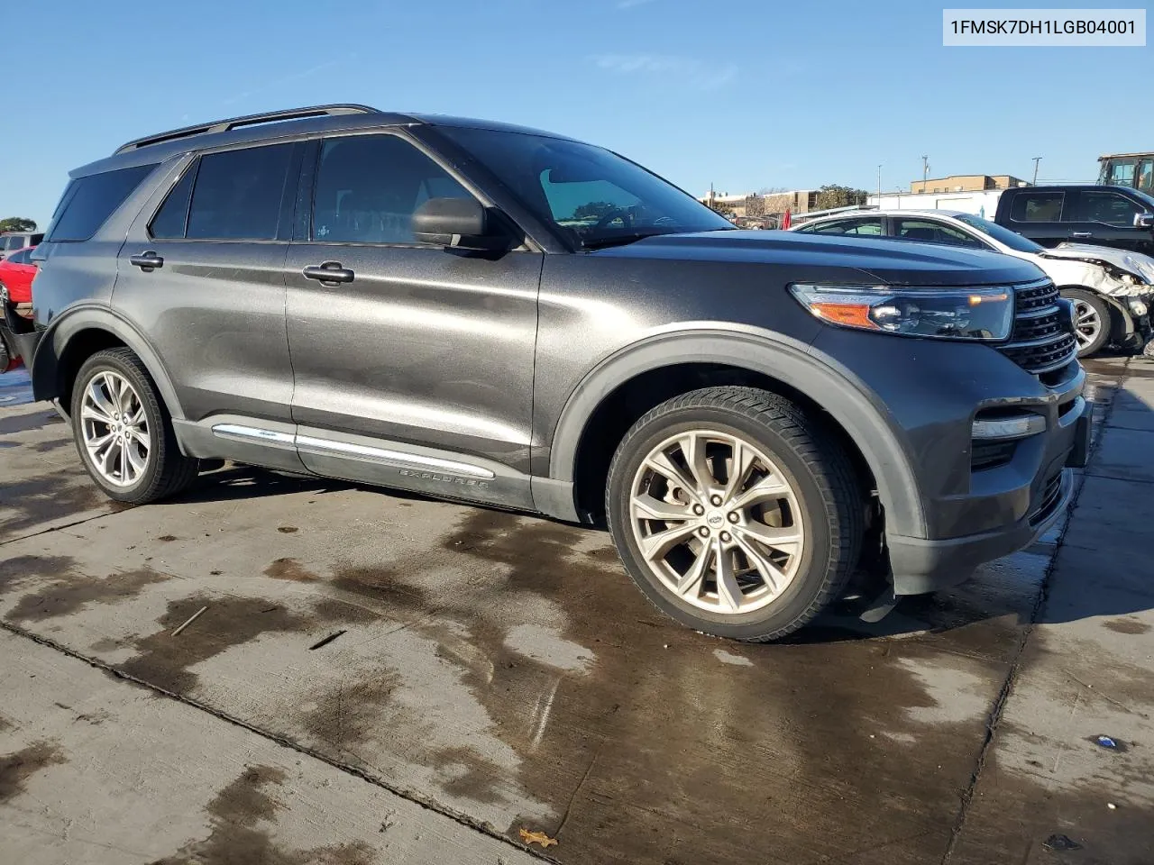 2020 Ford Explorer Xlt VIN: 1FMSK7DH1LGB04001 Lot: 76541094