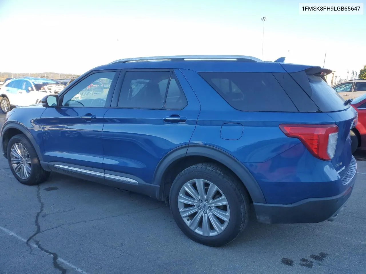 2020 Ford Explorer Limited VIN: 1FMSK8FH9LGB65647 Lot: 76553084