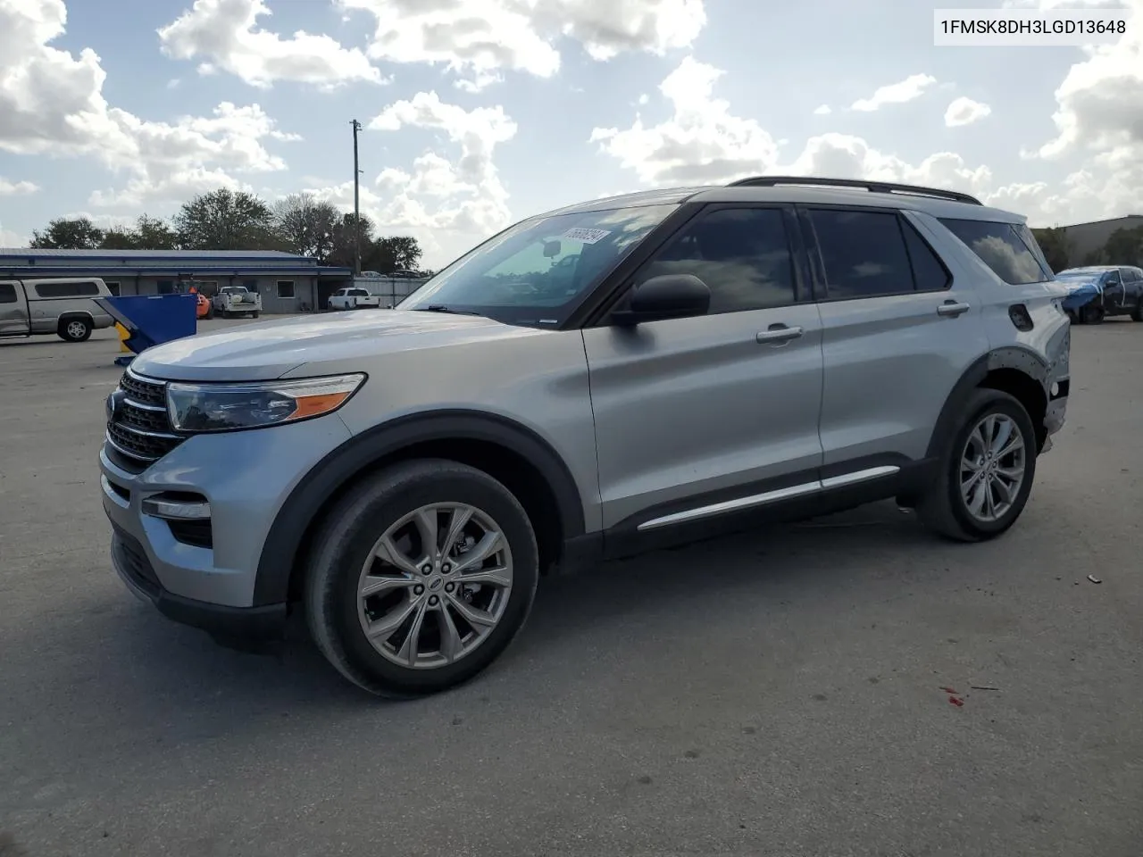 2020 Ford Explorer Xlt VIN: 1FMSK8DH3LGD13648 Lot: 76606294