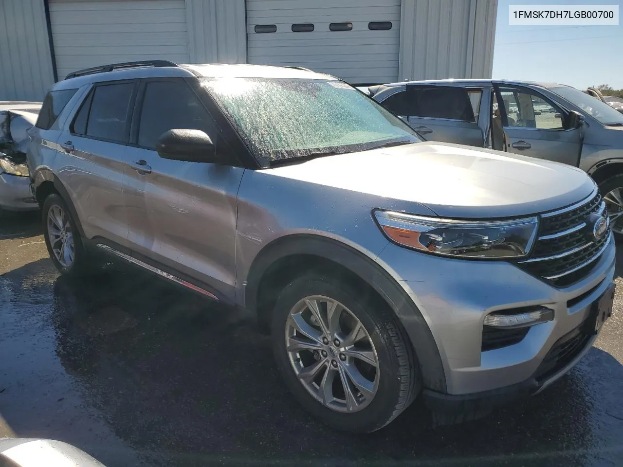 2020 Ford Explorer Xlt VIN: 1FMSK7DH7LGB00700 Lot: 76700384