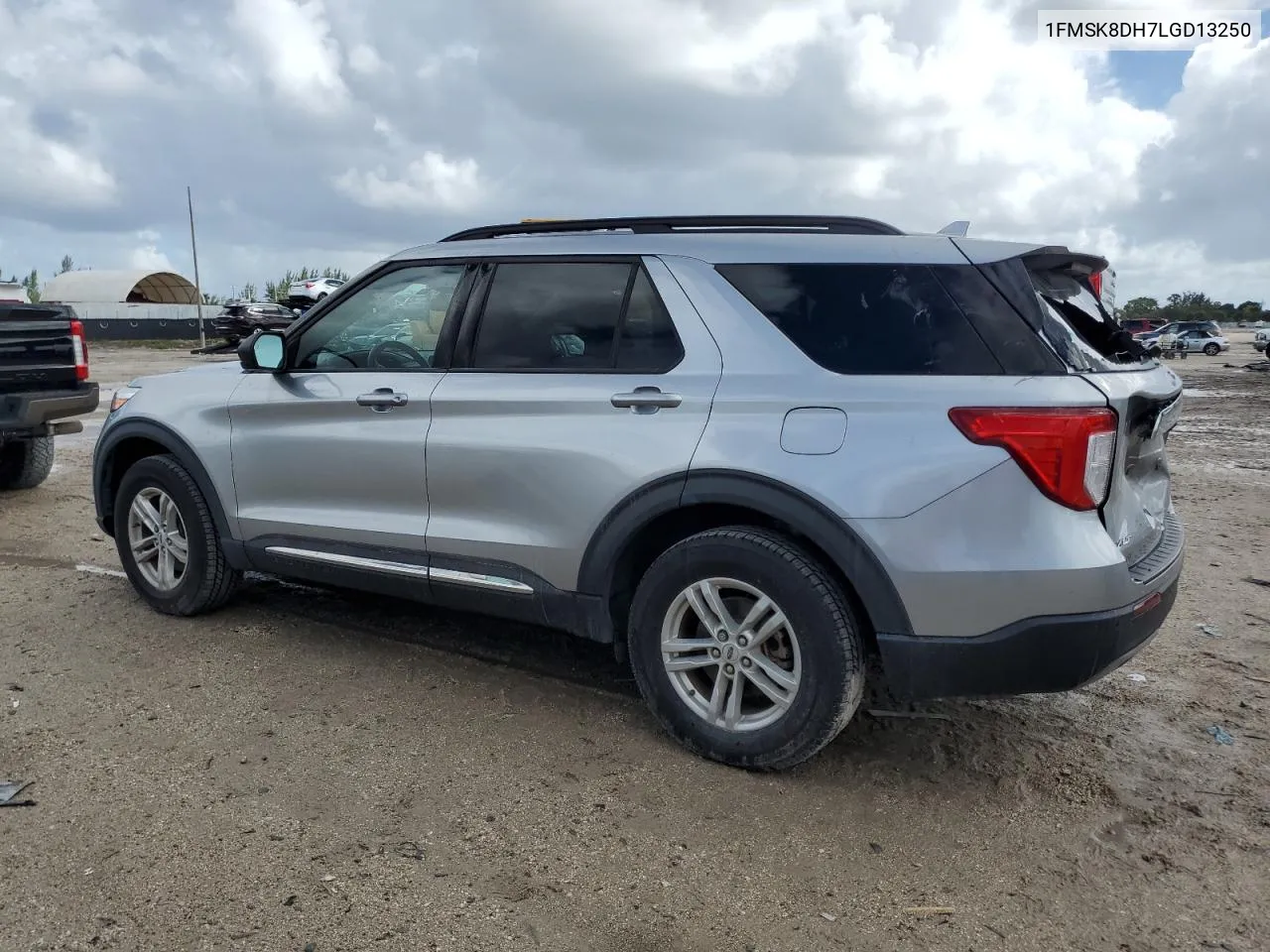 2020 Ford Explorer Xlt VIN: 1FMSK8DH7LGD13250 Lot: 76777314