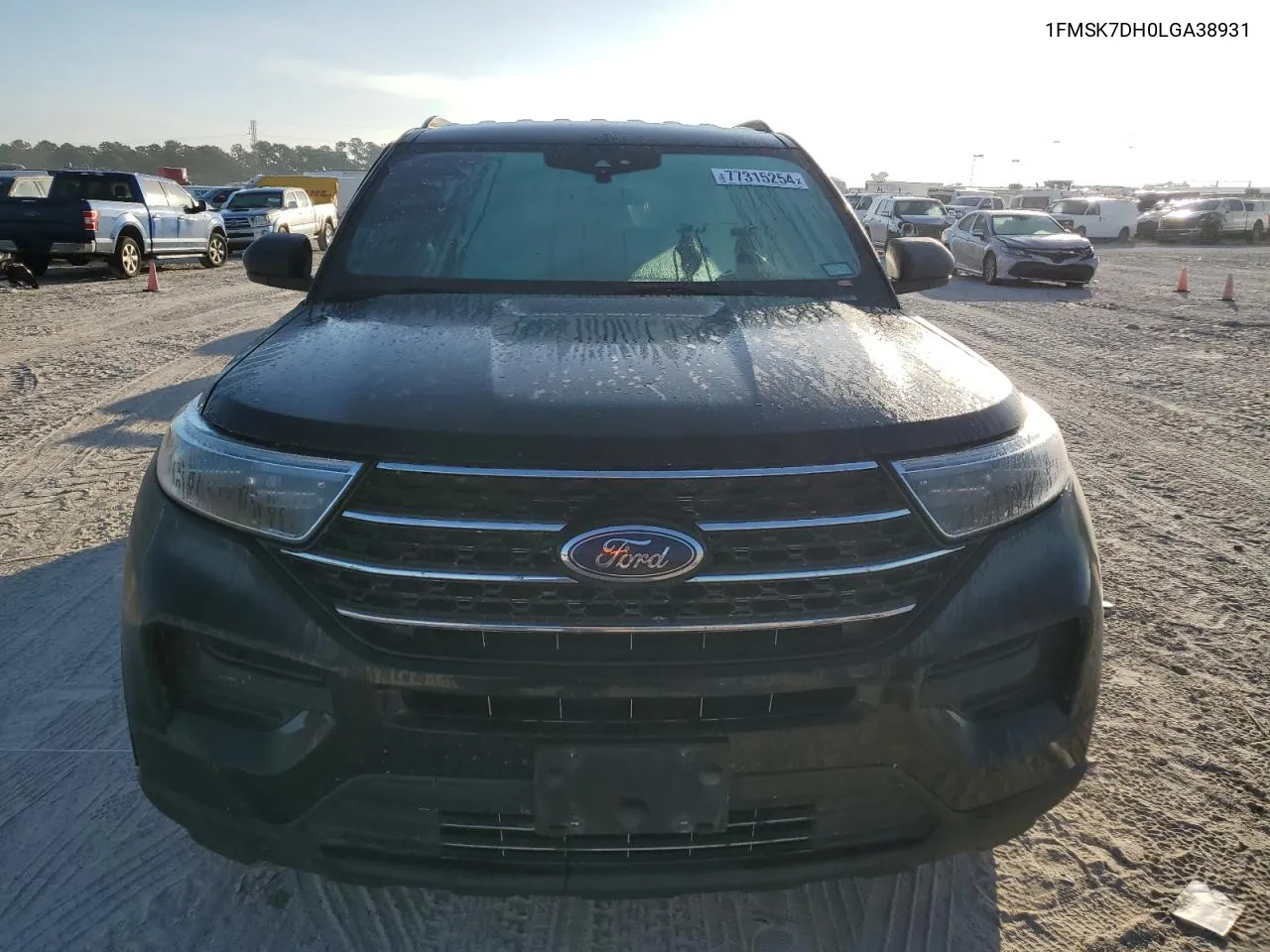 2020 Ford Explorer Xlt VIN: 1FMSK7DH0LGA38931 Lot: 77315254