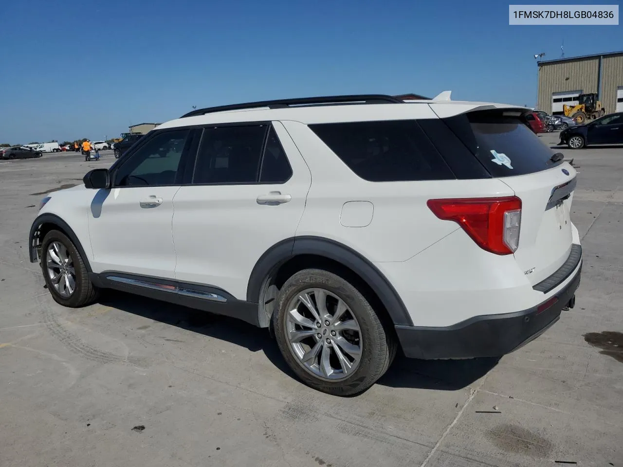 2020 Ford Explorer Xlt VIN: 1FMSK7DH8LGB04836 Lot: 77473654