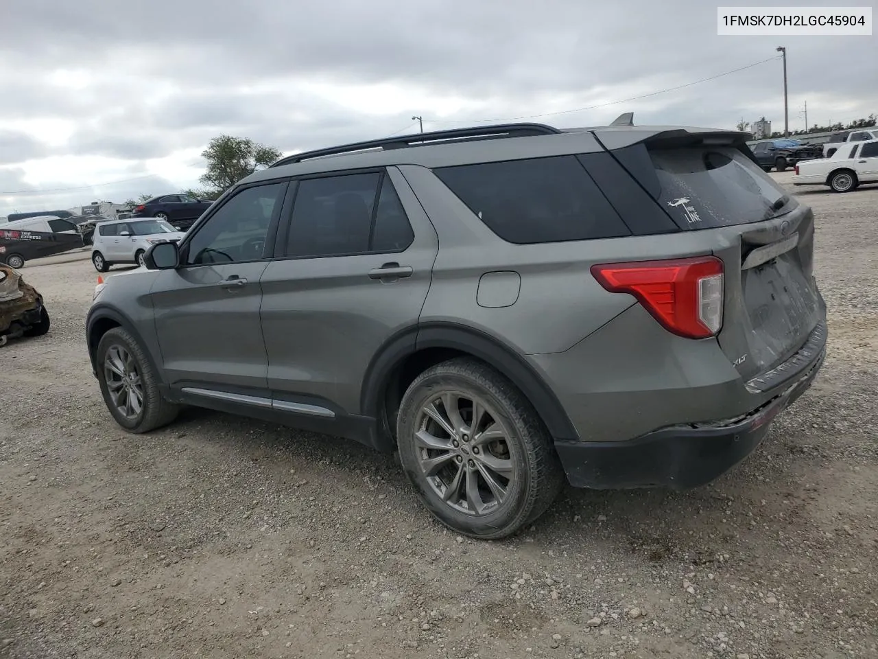 2020 Ford Explorer Xlt VIN: 1FMSK7DH2LGC45904 Lot: 77473704