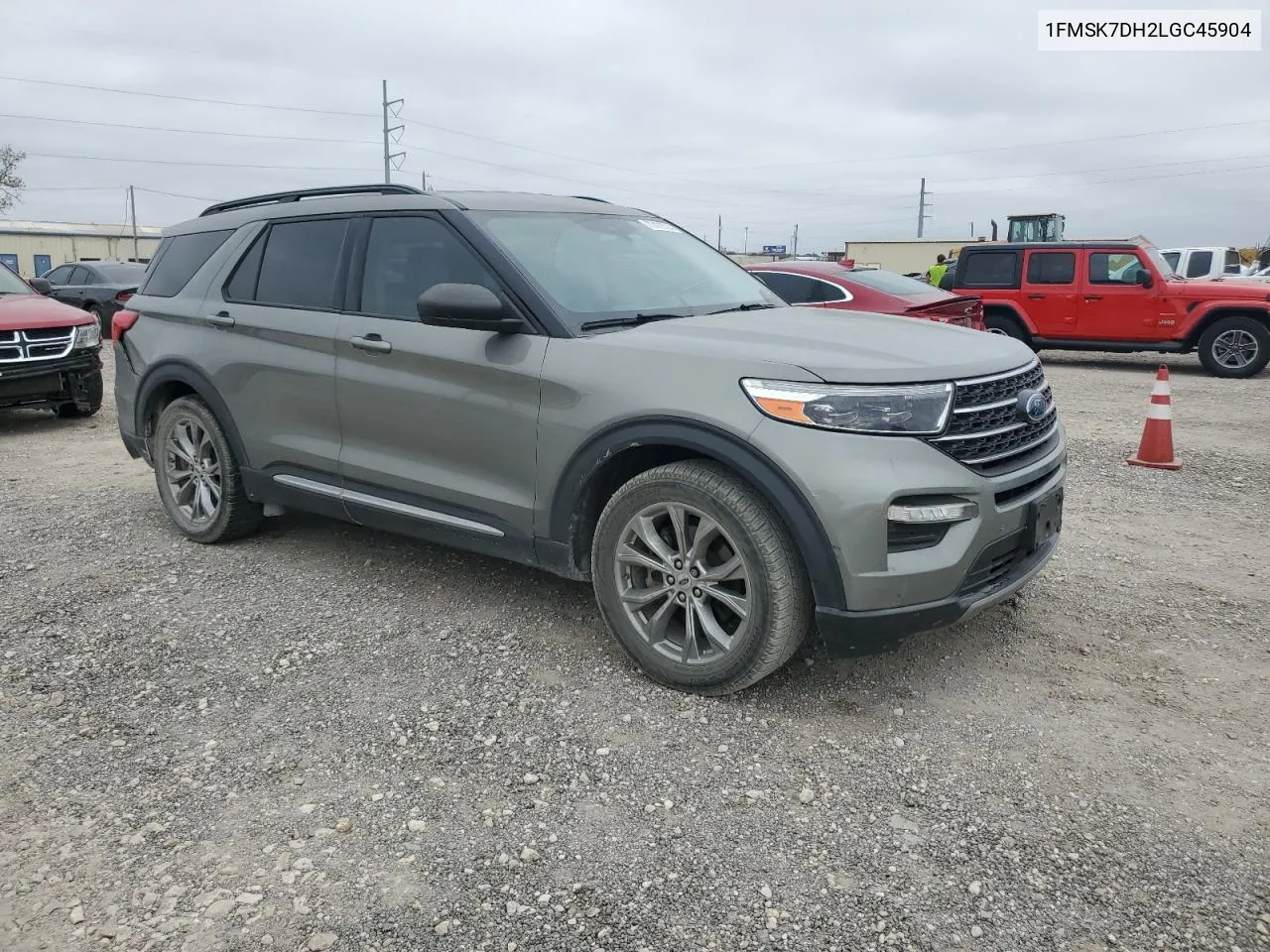 2020 Ford Explorer Xlt VIN: 1FMSK7DH2LGC45904 Lot: 77473704