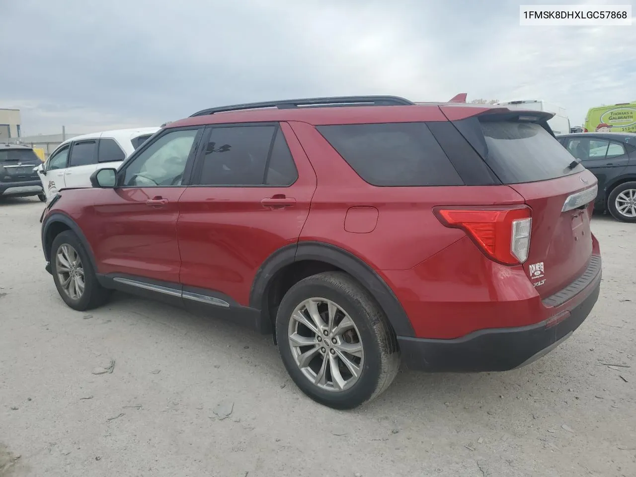 2020 Ford Explorer Xlt VIN: 1FMSK8DHXLGC57868 Lot: 77590584