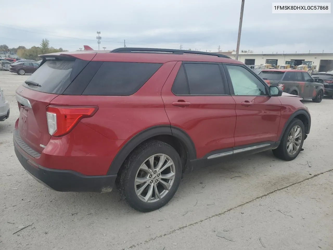 2020 Ford Explorer Xlt VIN: 1FMSK8DHXLGC57868 Lot: 77590584