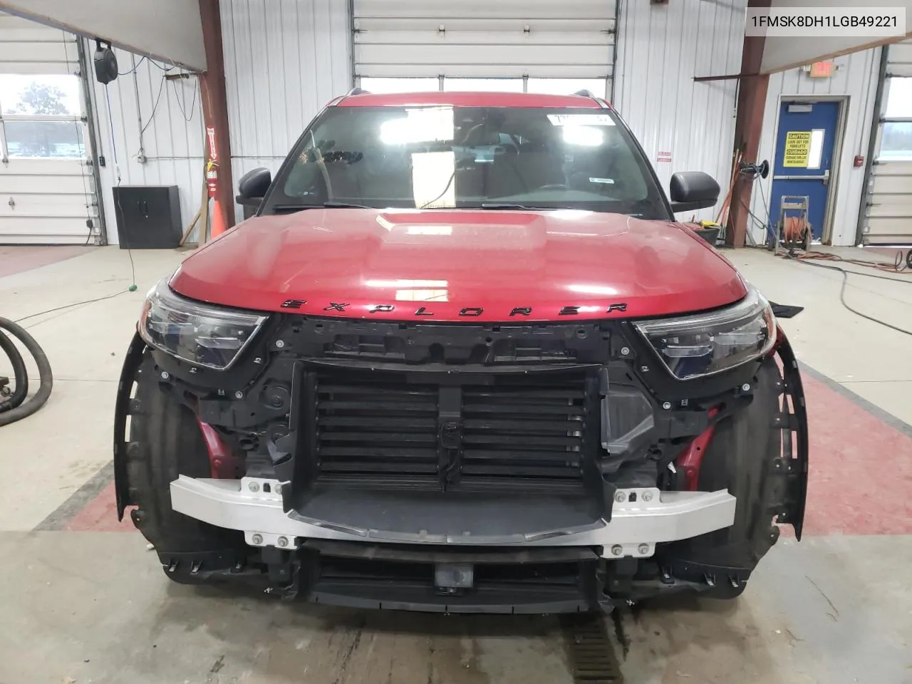 2020 Ford Explorer Xlt VIN: 1FMSK8DH1LGB49221 Lot: 77638414