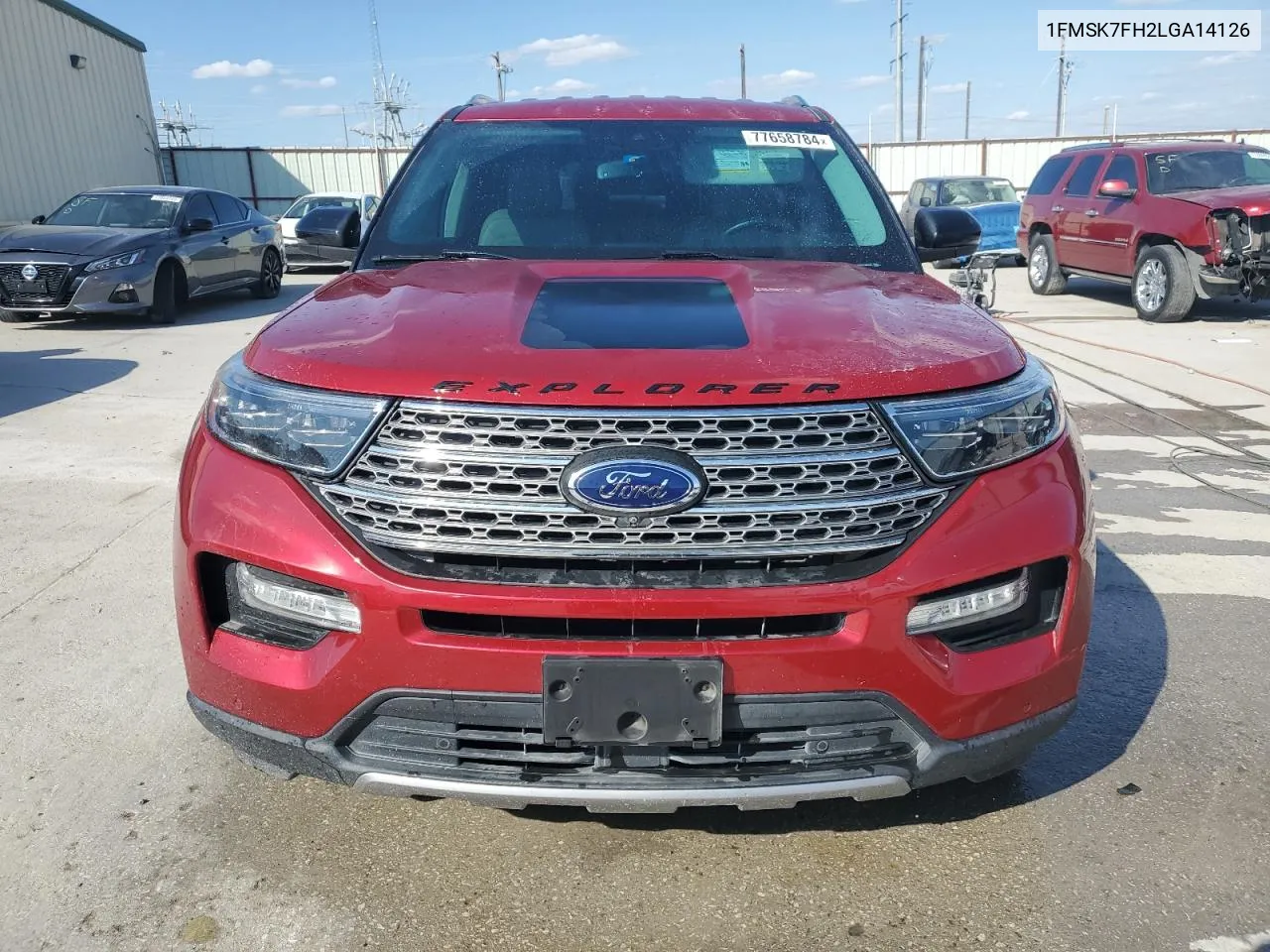 2020 Ford Explorer Limited VIN: 1FMSK7FH2LGA14126 Lot: 77658784