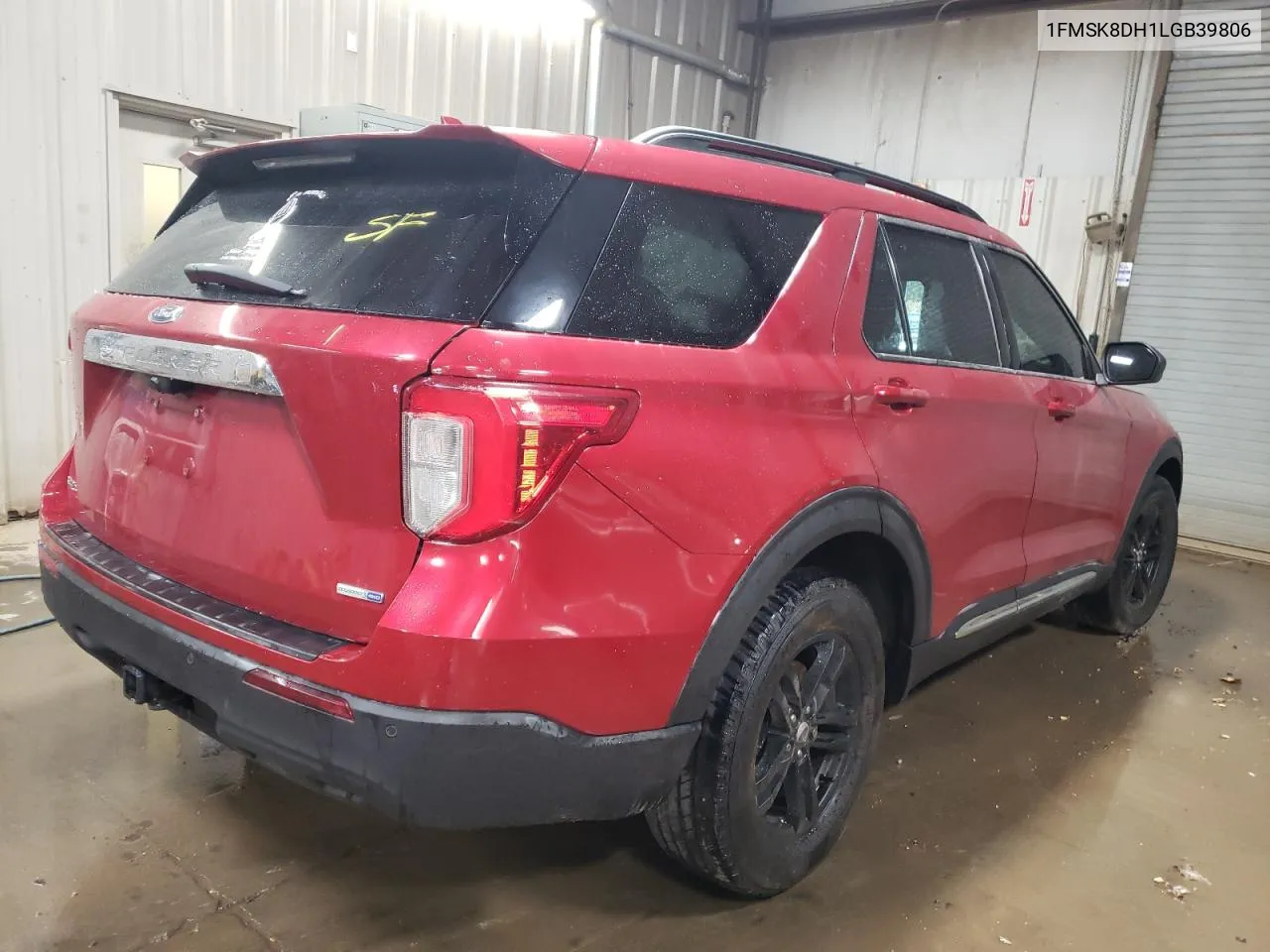 2020 Ford Explorer Xlt VIN: 1FMSK8DH1LGB39806 Lot: 77664384