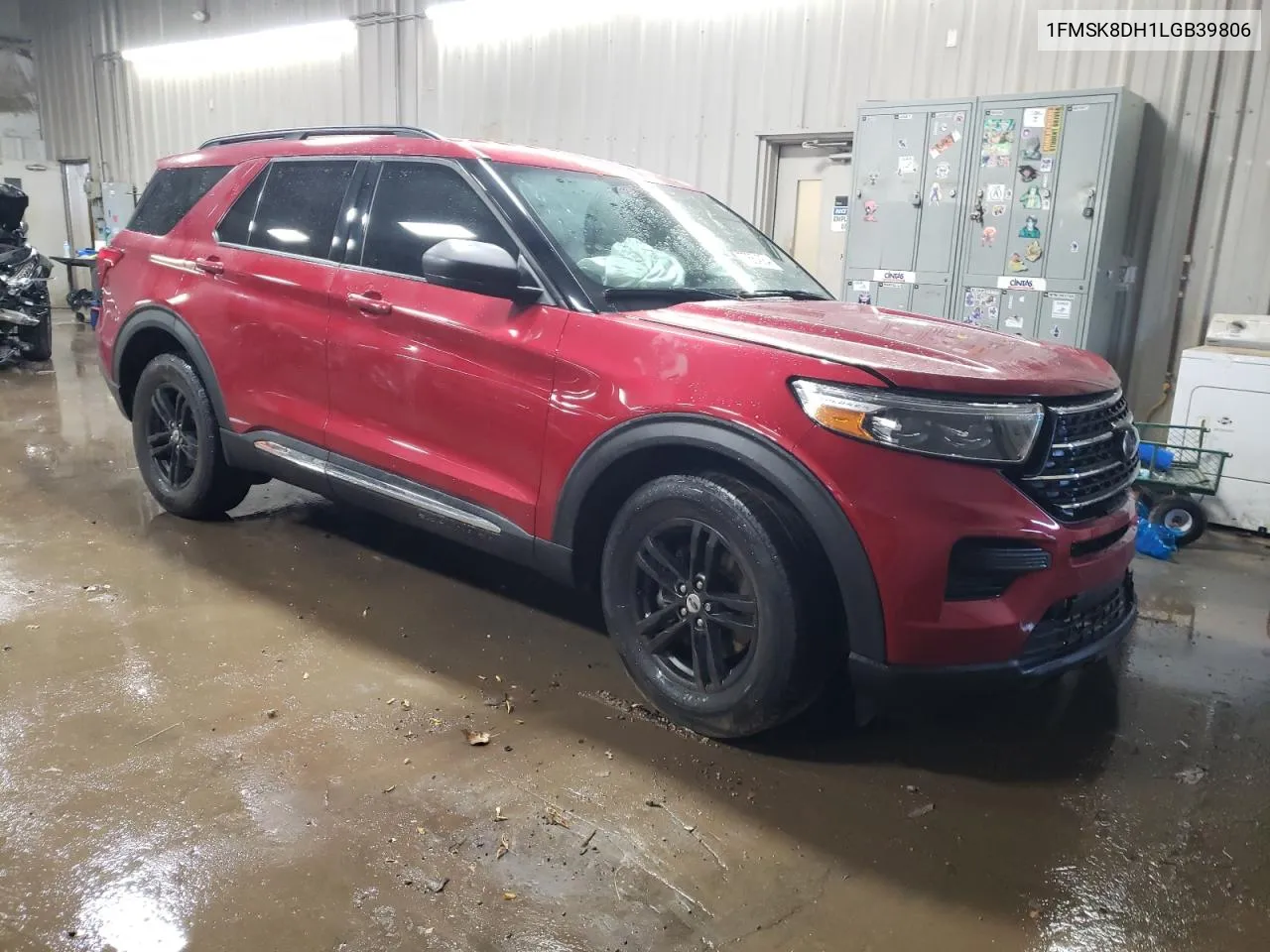 2020 Ford Explorer Xlt VIN: 1FMSK8DH1LGB39806 Lot: 77664384