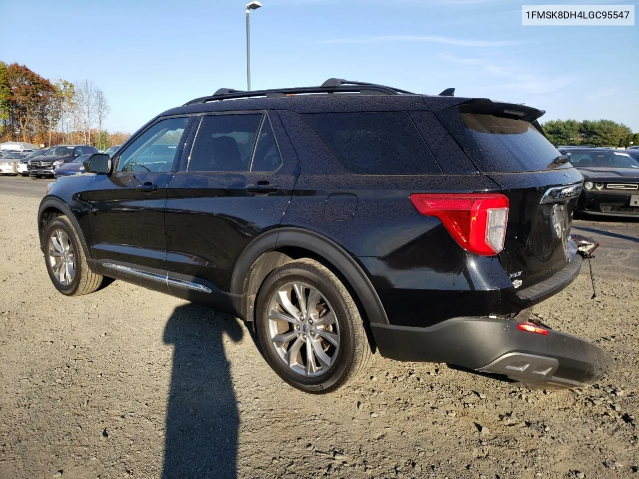 2020 Ford Explorer Xlt VIN: 1FMSK8DH4LGC95547 Lot: 77731554