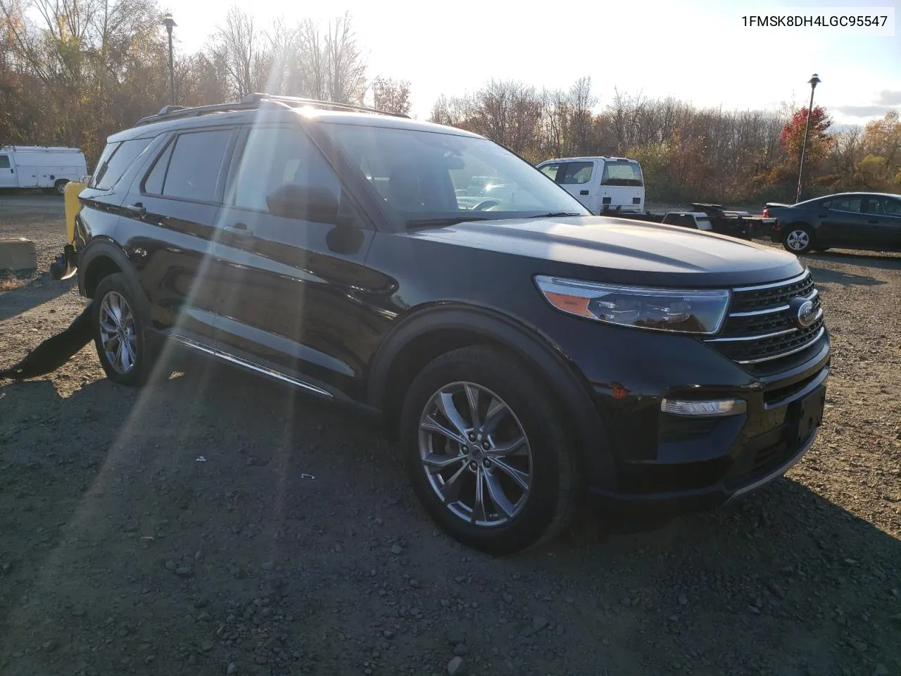 2020 Ford Explorer Xlt VIN: 1FMSK8DH4LGC95547 Lot: 77731554