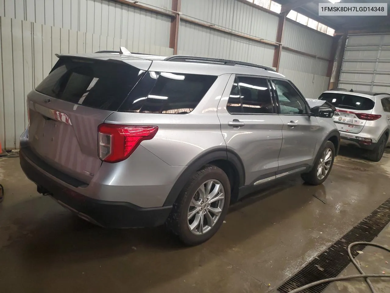 2020 Ford Explorer Xlt VIN: 1FMSK8DH7LGD14348 Lot: 77740644