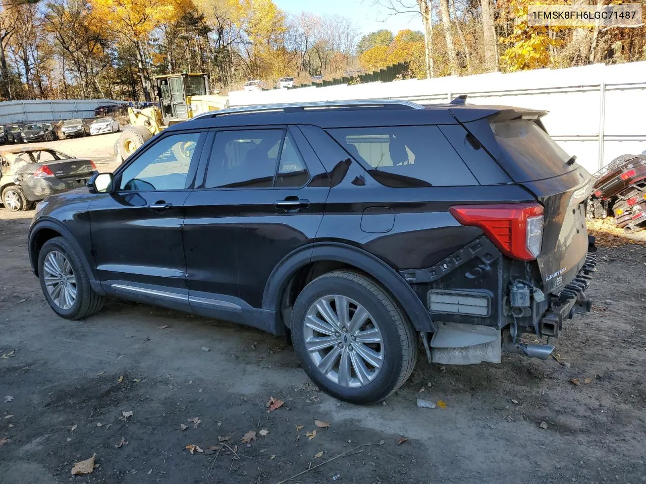 2020 Ford Explorer Limited VIN: 1FMSK8FH6LGC71487 Lot: 77958234