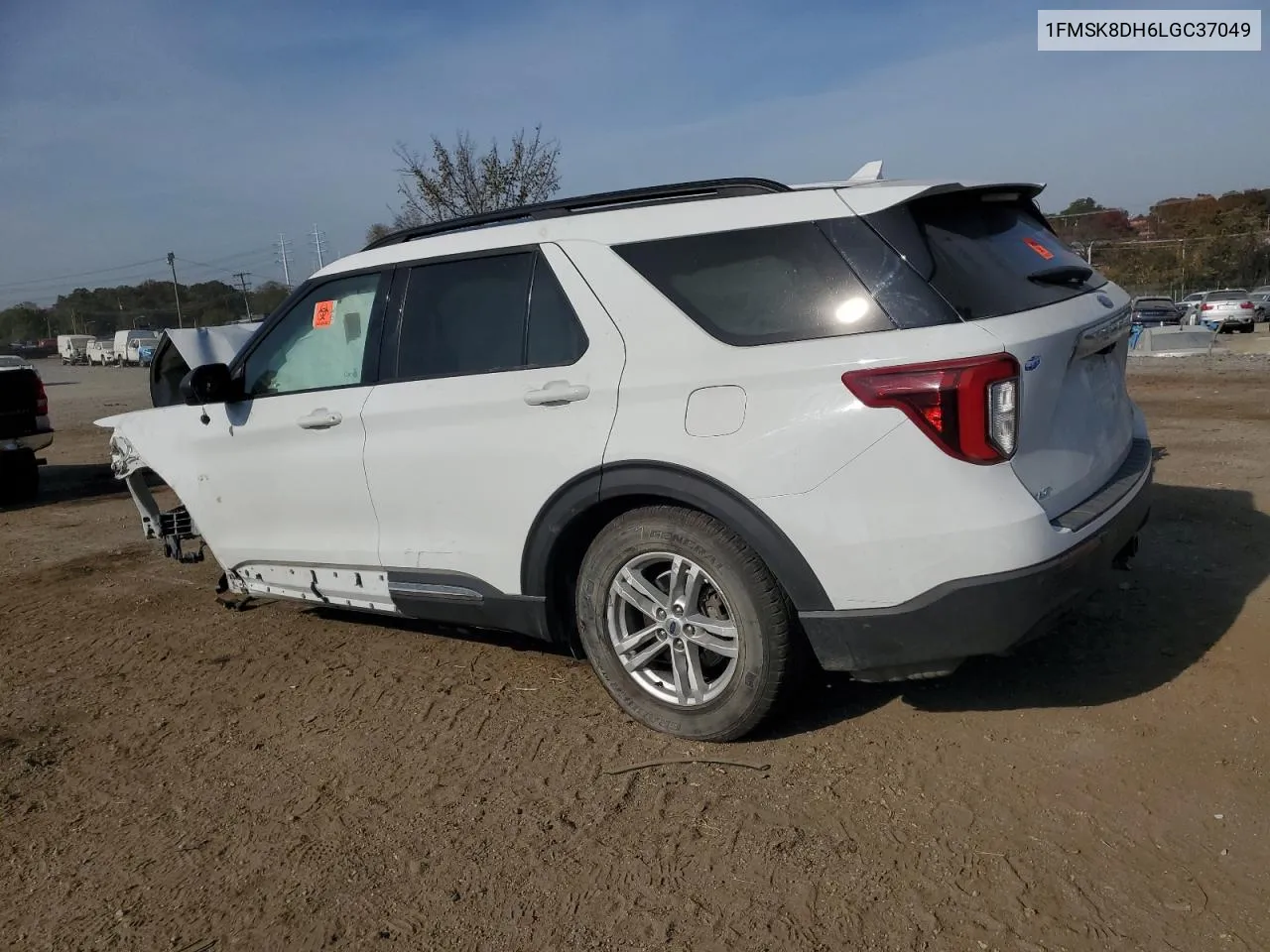 2020 Ford Explorer Xlt VIN: 1FMSK8DH6LGC37049 Lot: 78395184