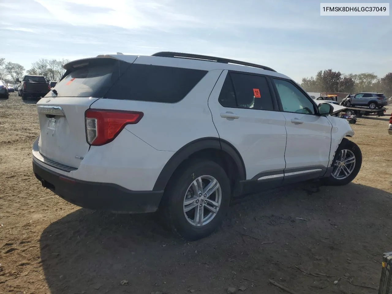 2020 Ford Explorer Xlt VIN: 1FMSK8DH6LGC37049 Lot: 78395184