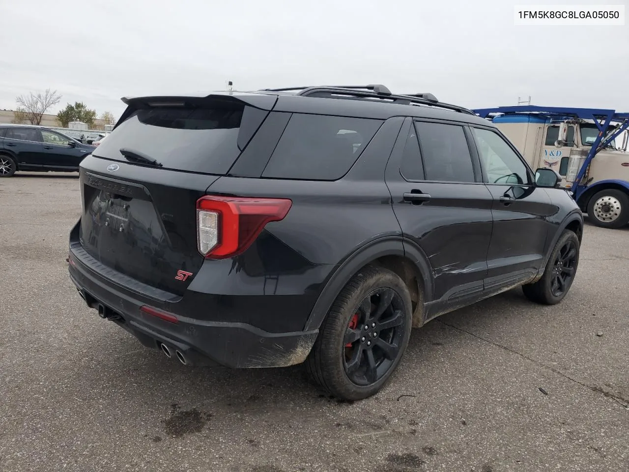 2020 Ford Explorer St VIN: 1FM5K8GC8LGA05050 Lot: 78648334