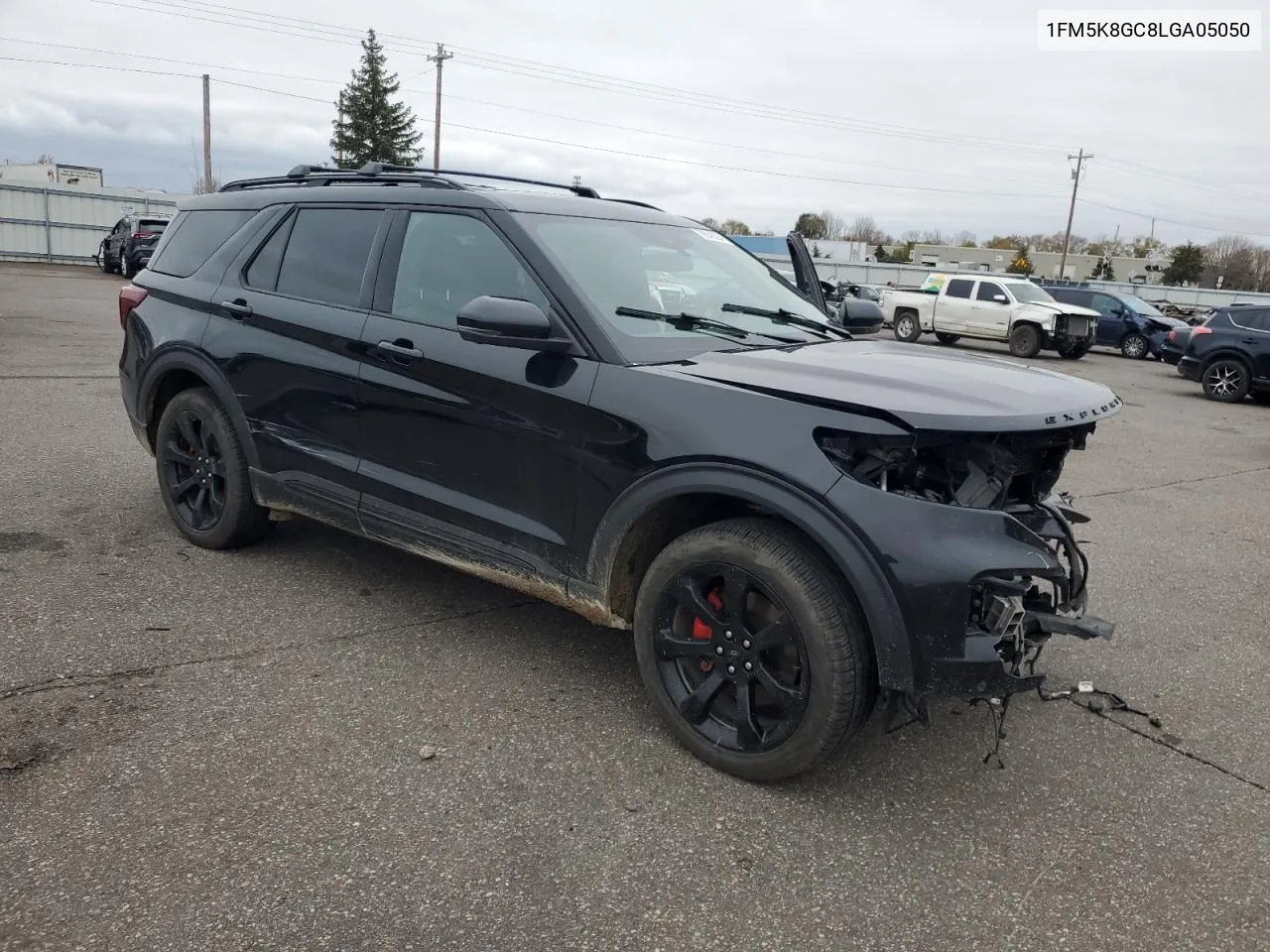 2020 Ford Explorer St VIN: 1FM5K8GC8LGA05050 Lot: 78648334