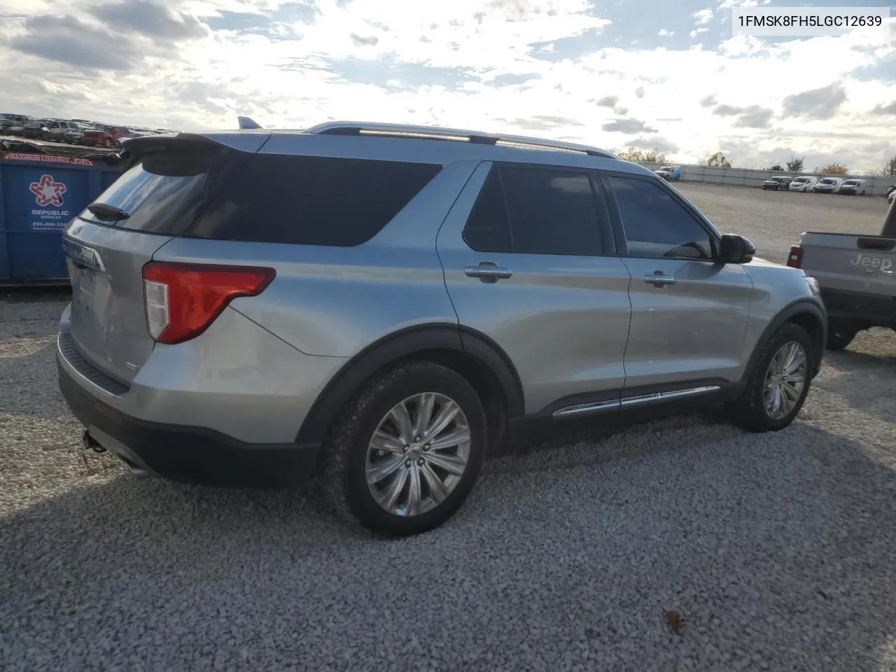 2020 Ford Explorer Limited VIN: 1FMSK8FH5LGC12639 Lot: 79206024