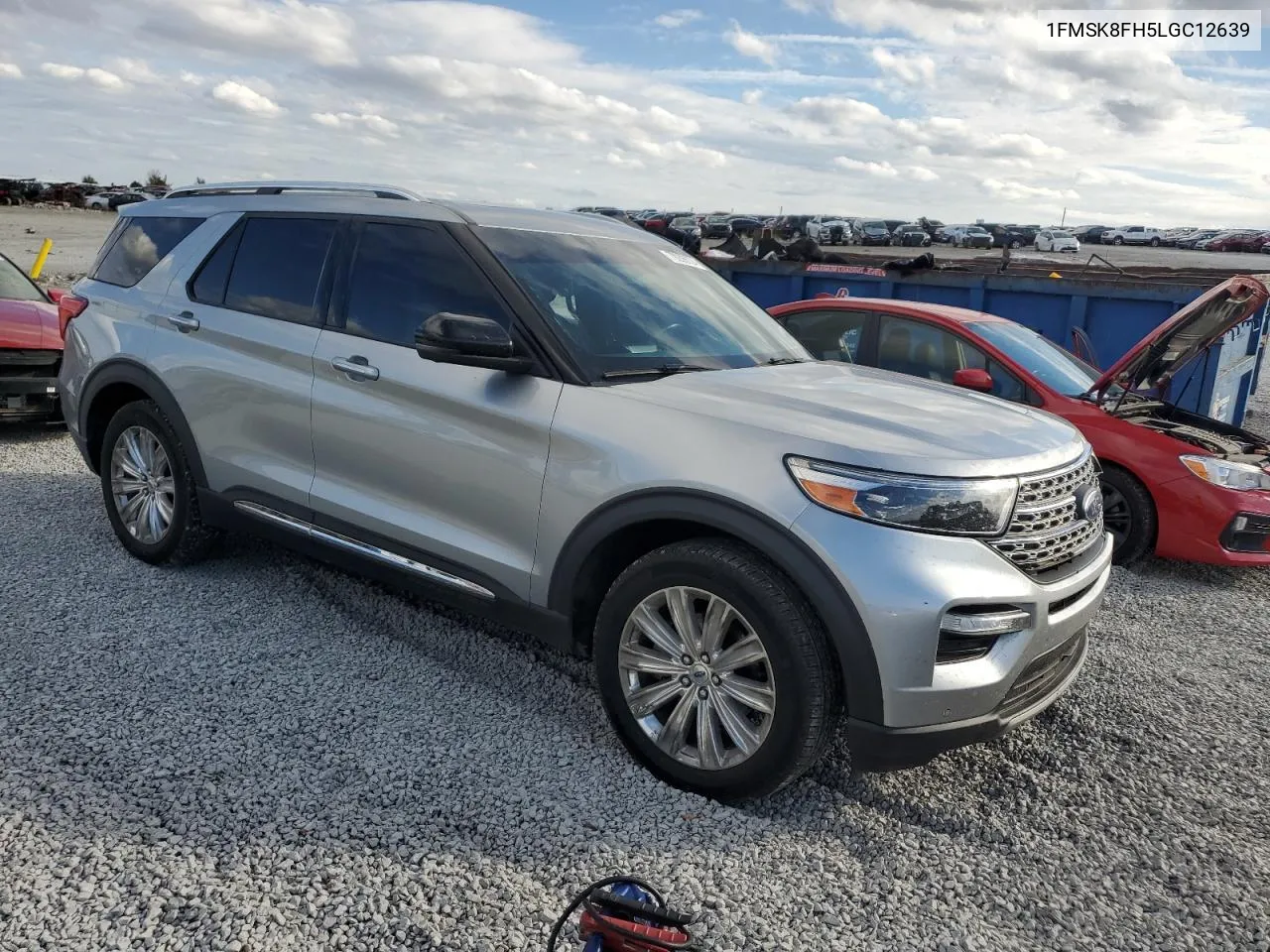 2020 Ford Explorer Limited VIN: 1FMSK8FH5LGC12639 Lot: 79206024