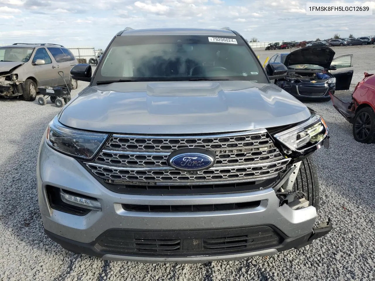 2020 Ford Explorer Limited VIN: 1FMSK8FH5LGC12639 Lot: 79206024