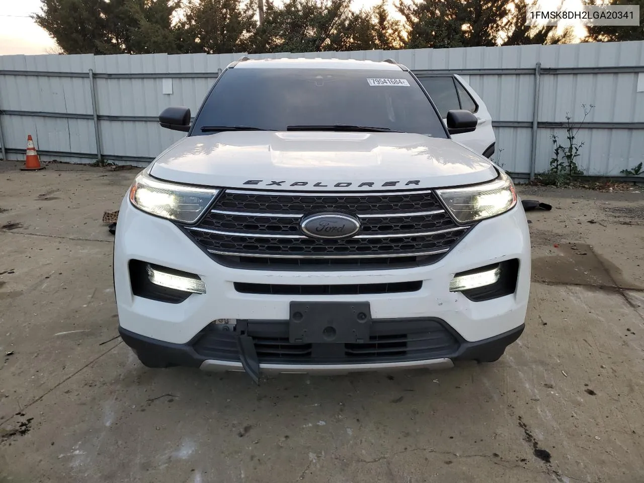 2020 Ford Explorer Xlt VIN: 1FMSK8DH2LGA20341 Lot: 79541684