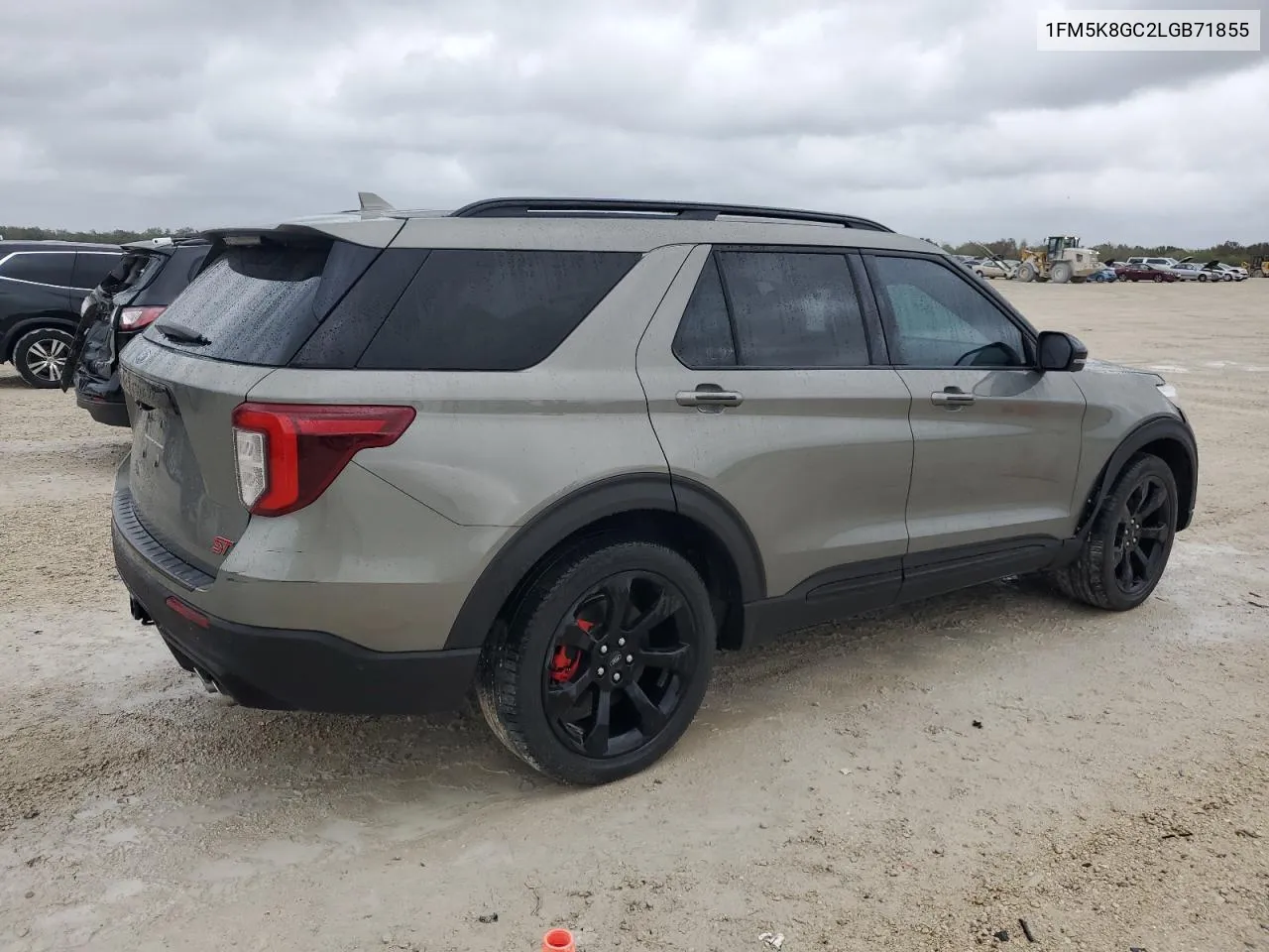 2020 Ford Explorer St VIN: 1FM5K8GC2LGB71855 Lot: 79716384