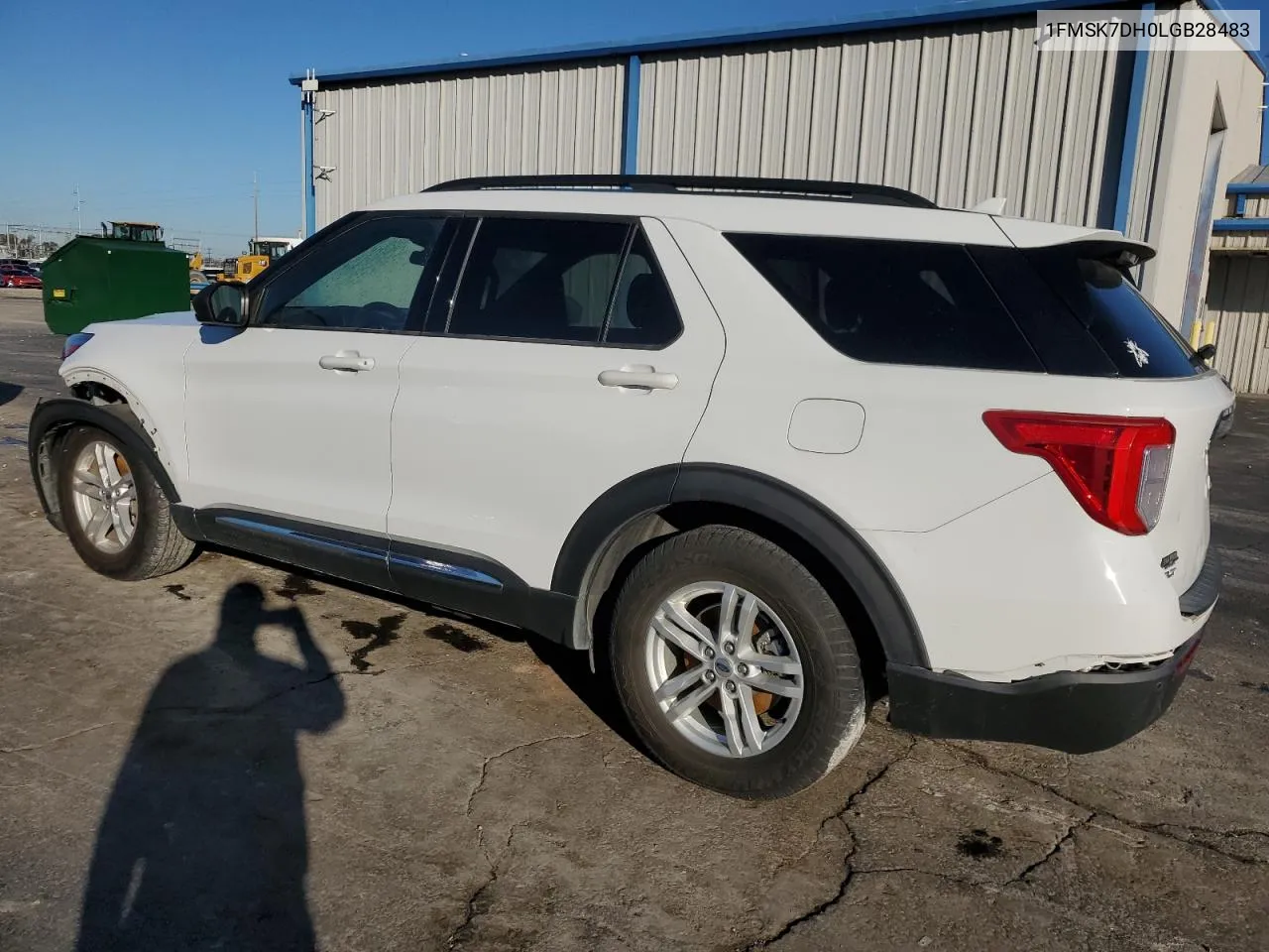 2020 Ford Explorer Xlt VIN: 1FMSK7DH0LGB28483 Lot: 79722054