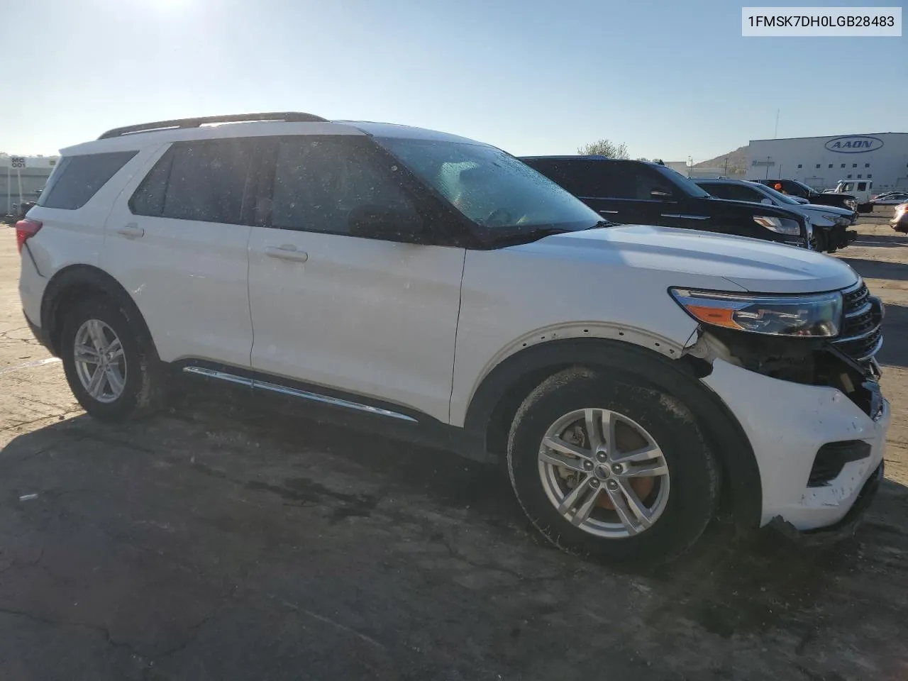 2020 Ford Explorer Xlt VIN: 1FMSK7DH0LGB28483 Lot: 79722054