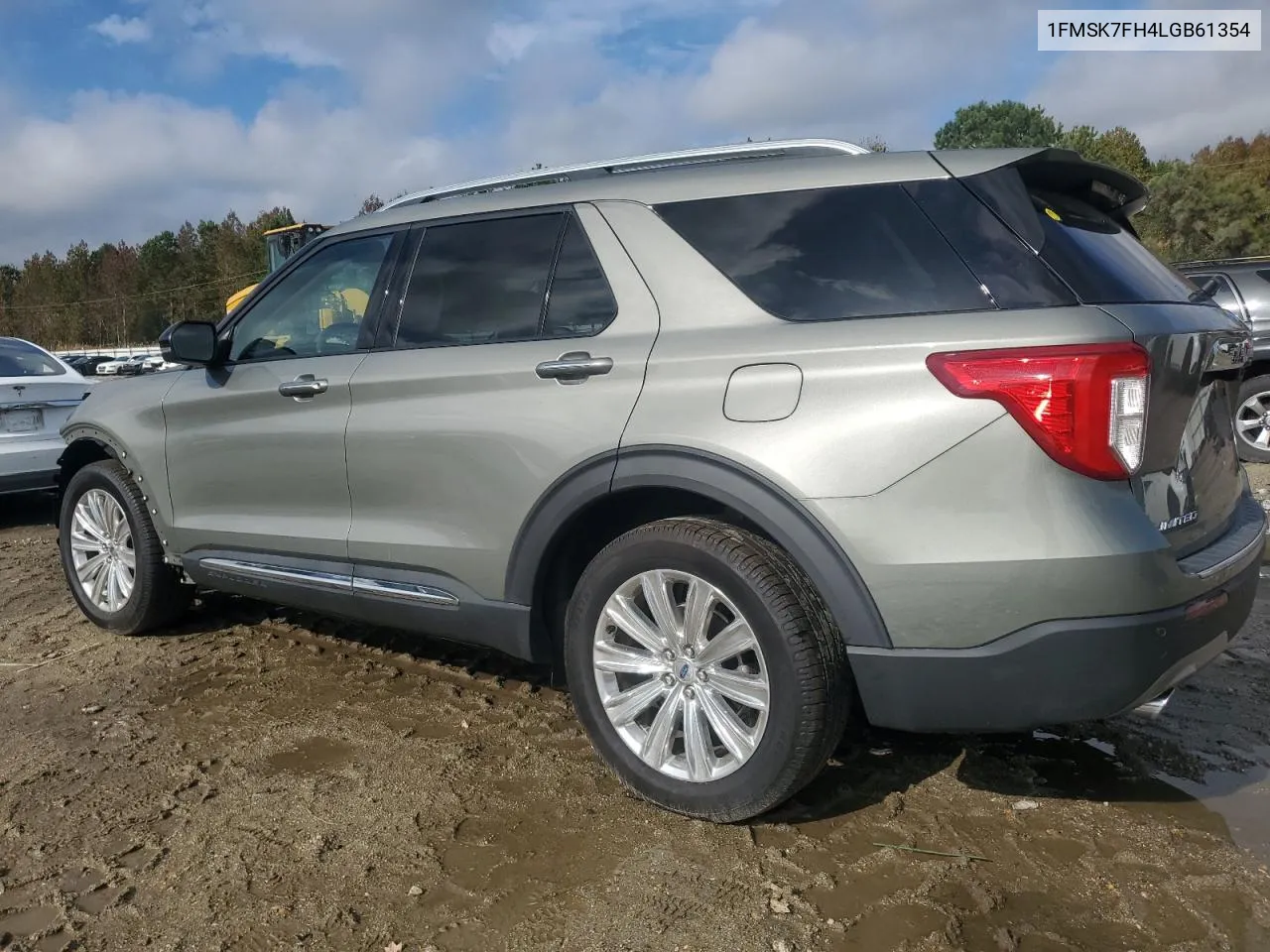 2020 Ford Explorer Limited VIN: 1FMSK7FH4LGB61354 Lot: 79728744