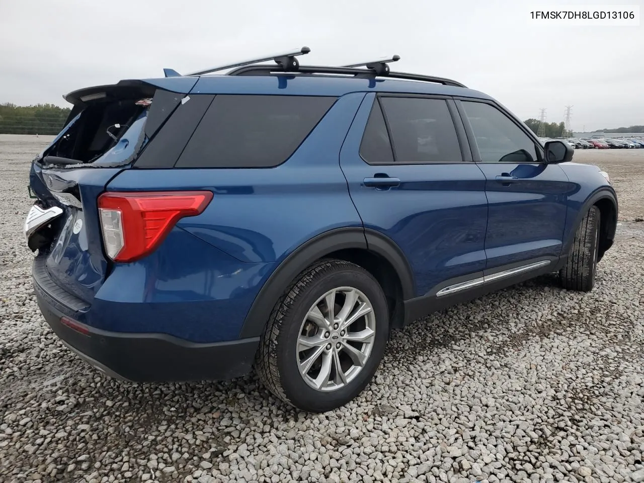 2020 Ford Explorer Xlt VIN: 1FMSK7DH8LGD13106 Lot: 79764654