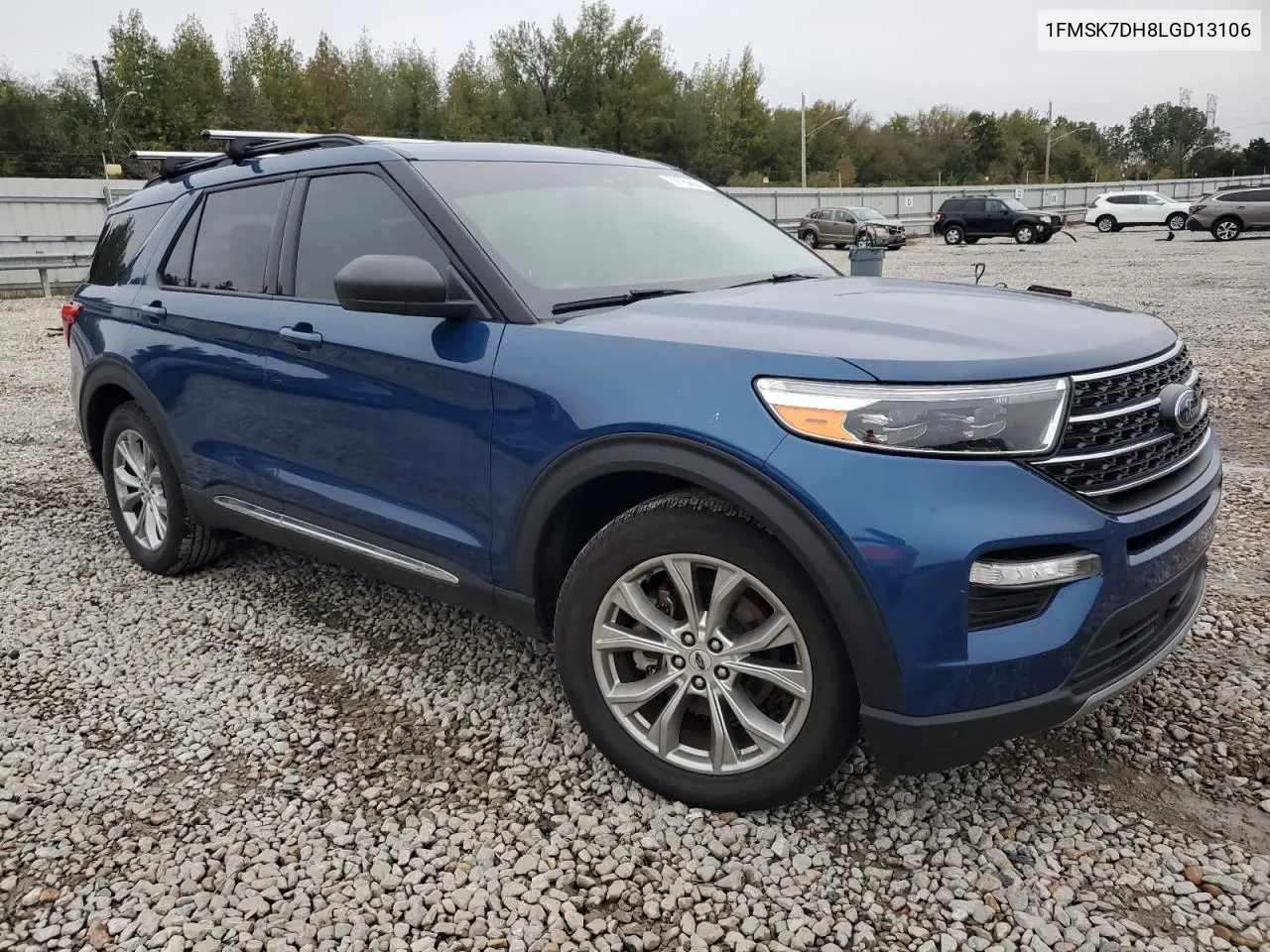 2020 Ford Explorer Xlt VIN: 1FMSK7DH8LGD13106 Lot: 79764654