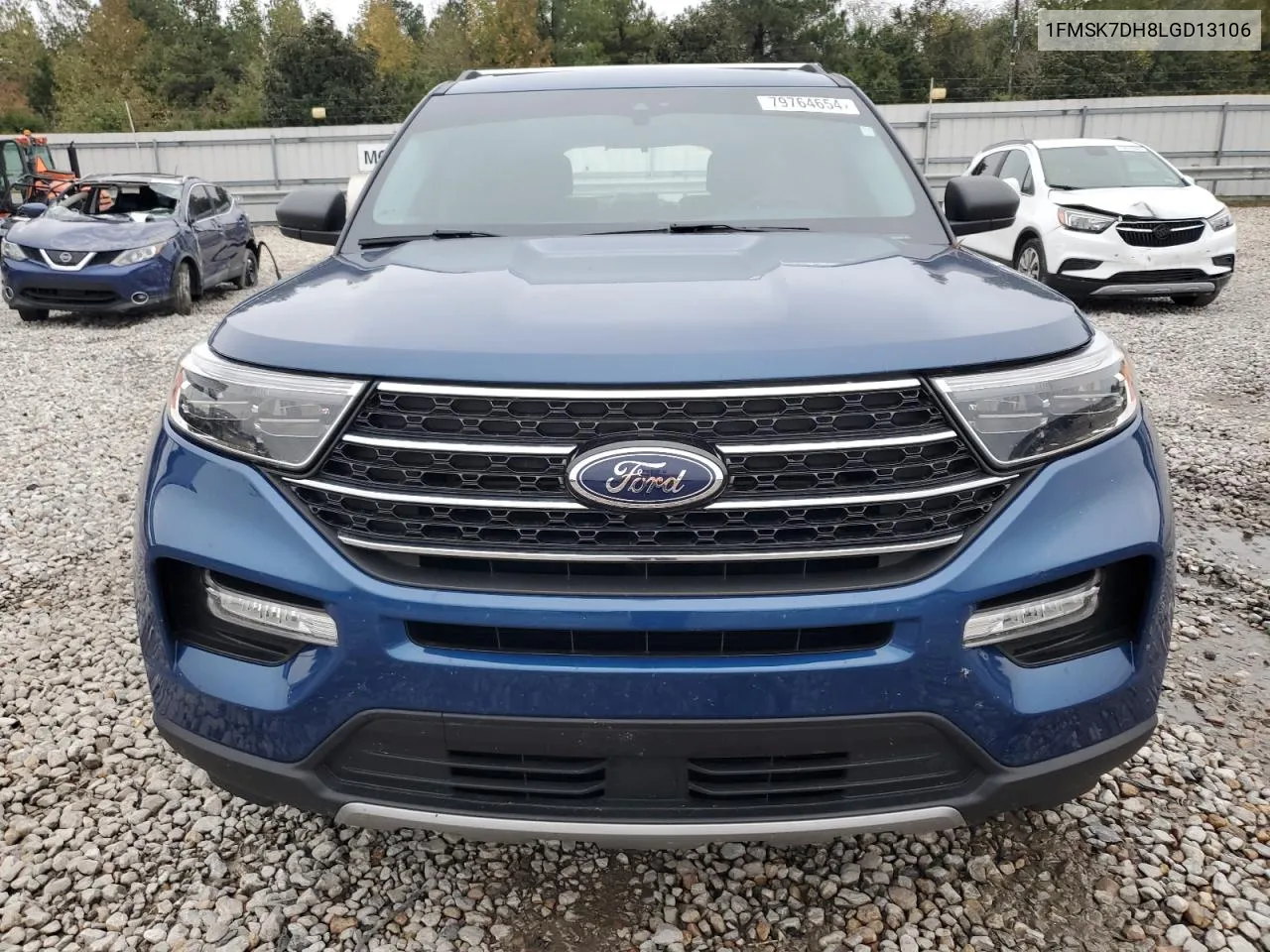 2020 Ford Explorer Xlt VIN: 1FMSK7DH8LGD13106 Lot: 79764654